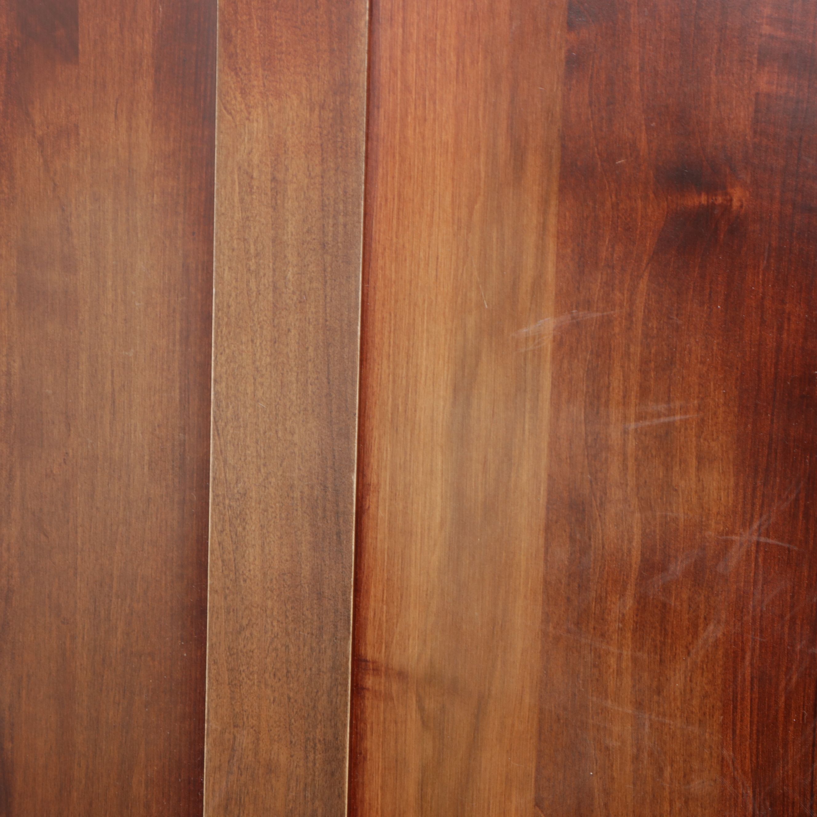 Pair of Yutzy Woodworking Maple Twin Size Sleigh Beds