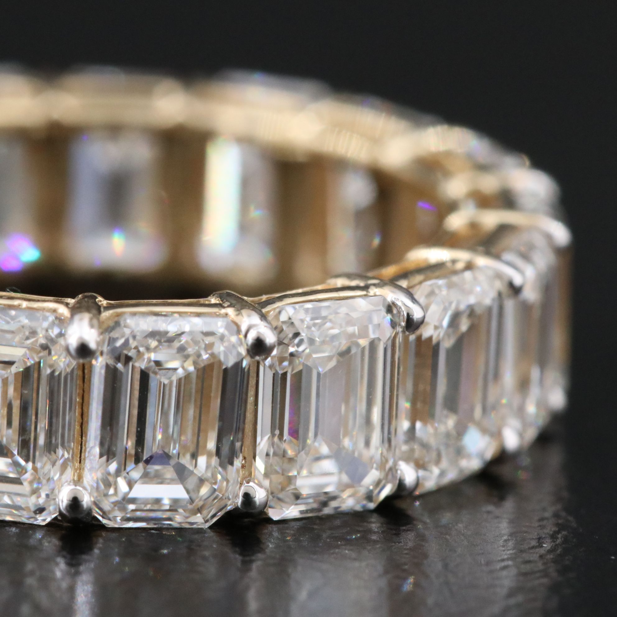 14K 9.11 CTW Lab Grown Diamond Eternity Band