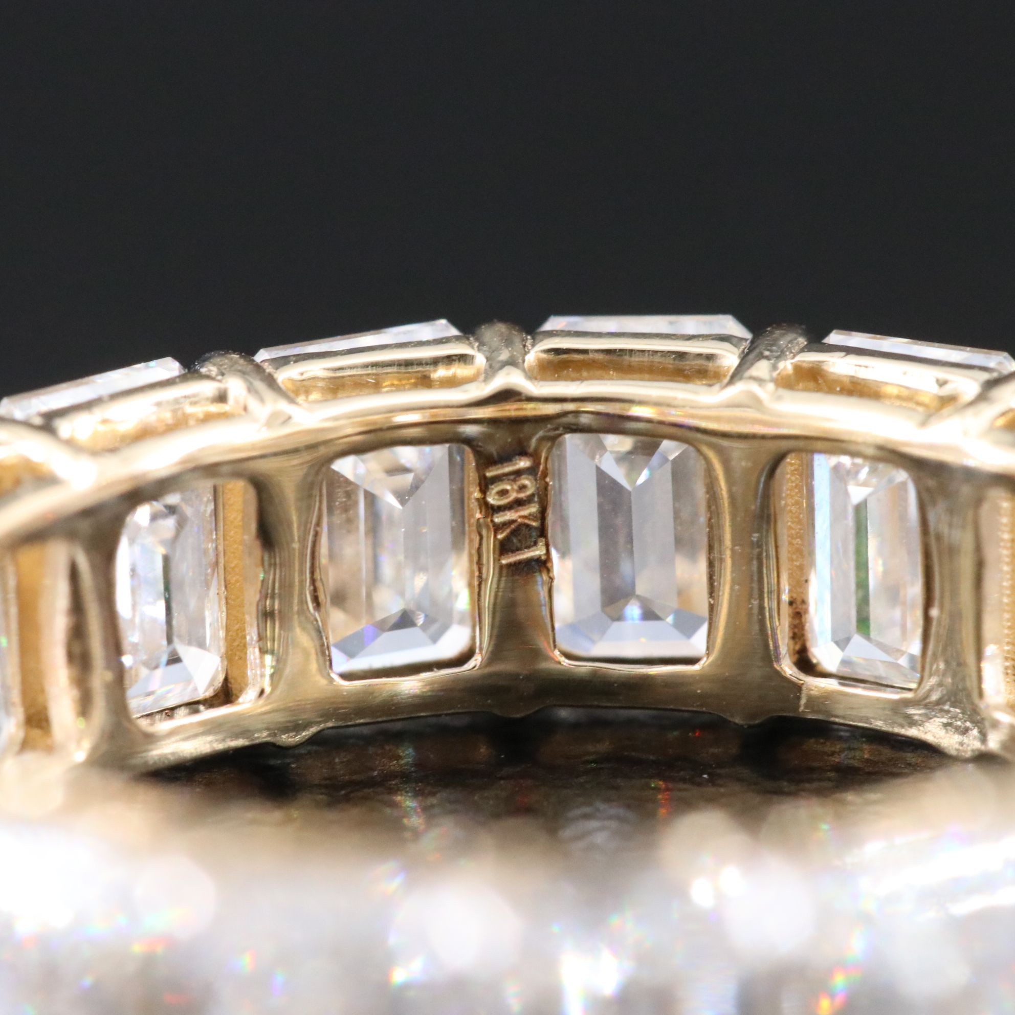 14K 9.11 CTW Lab Grown Diamond Eternity Band