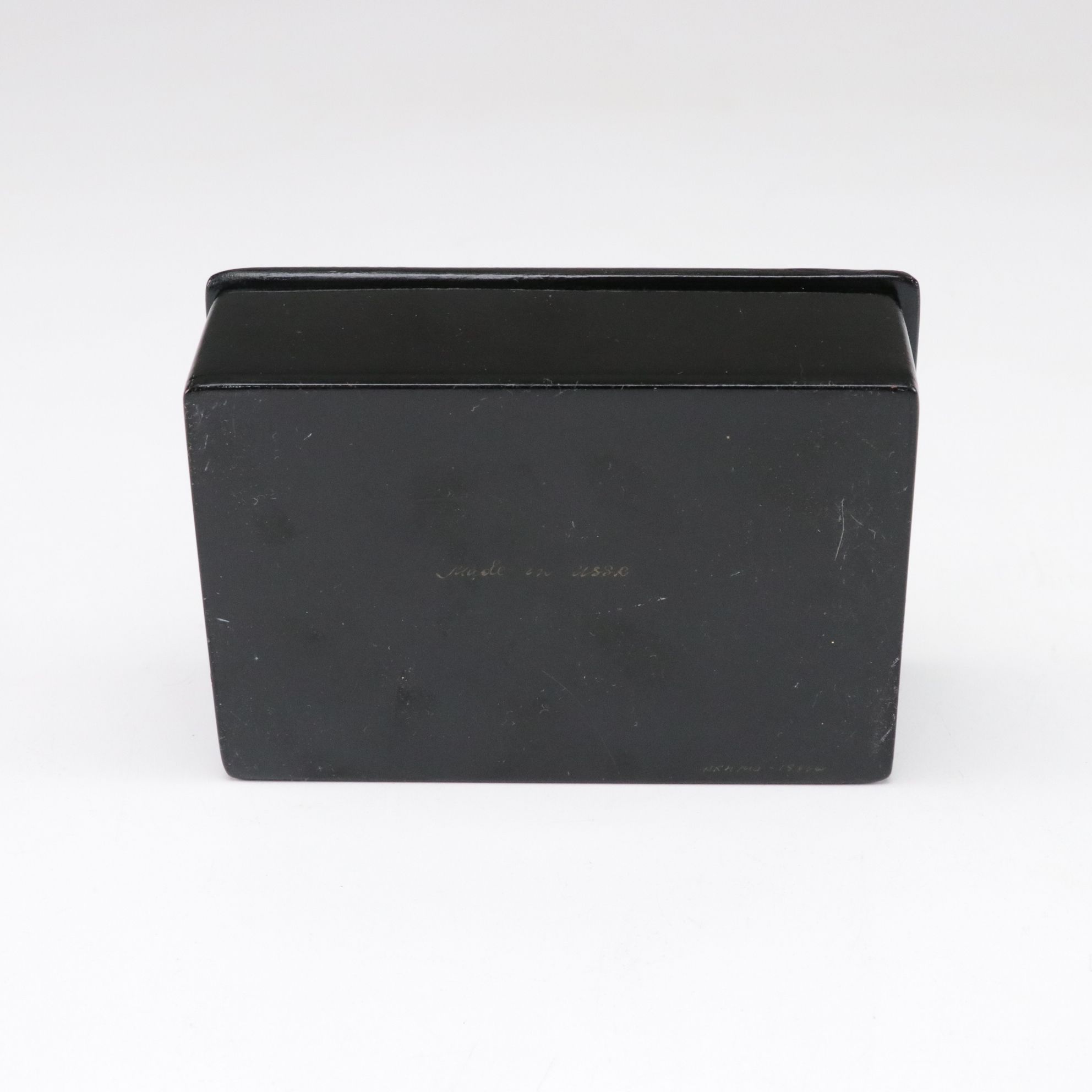 Hand-Painted Russian Lacquerware Miniature Boxes