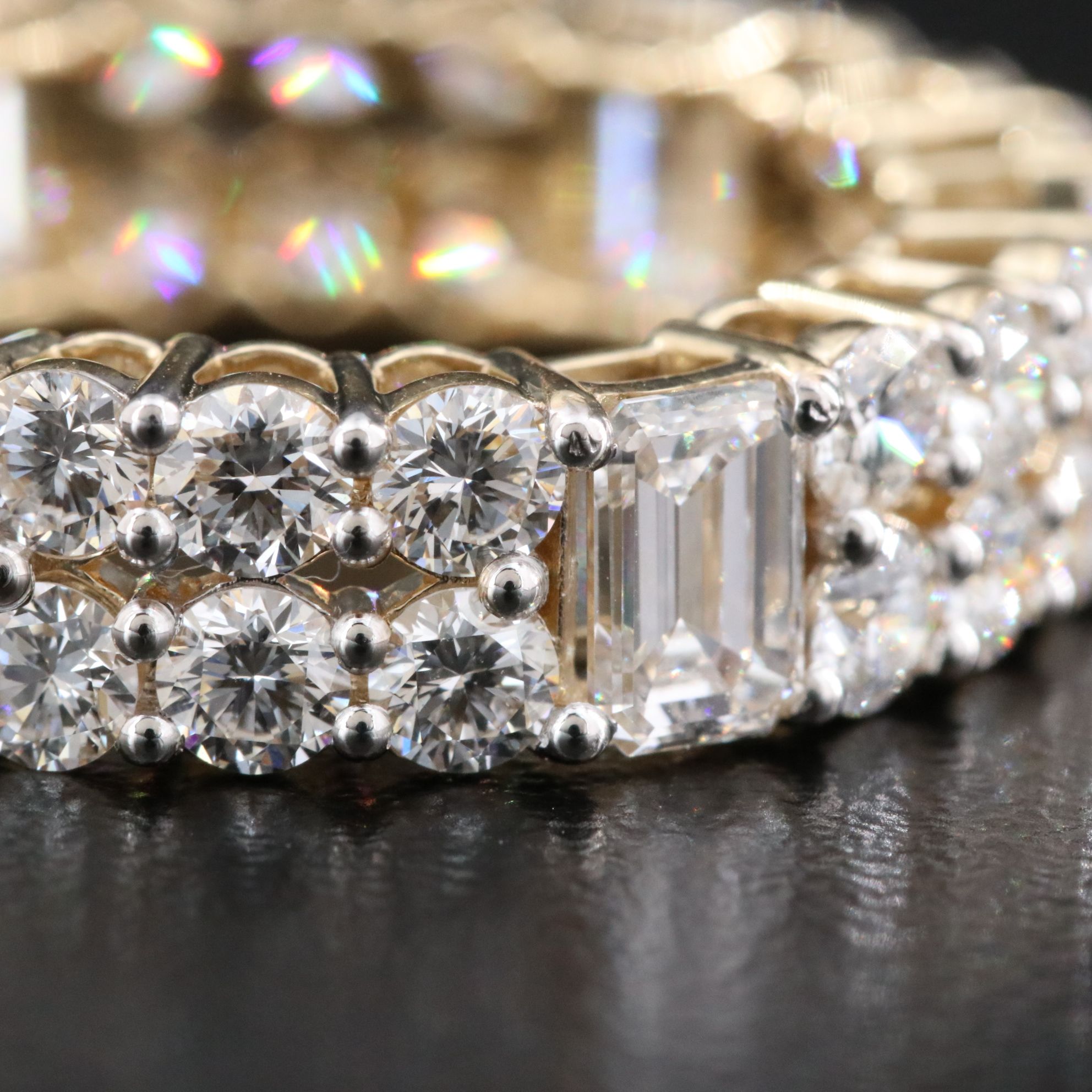 14K 6.20 CTW Lab Grown Diamond Eternity Band
