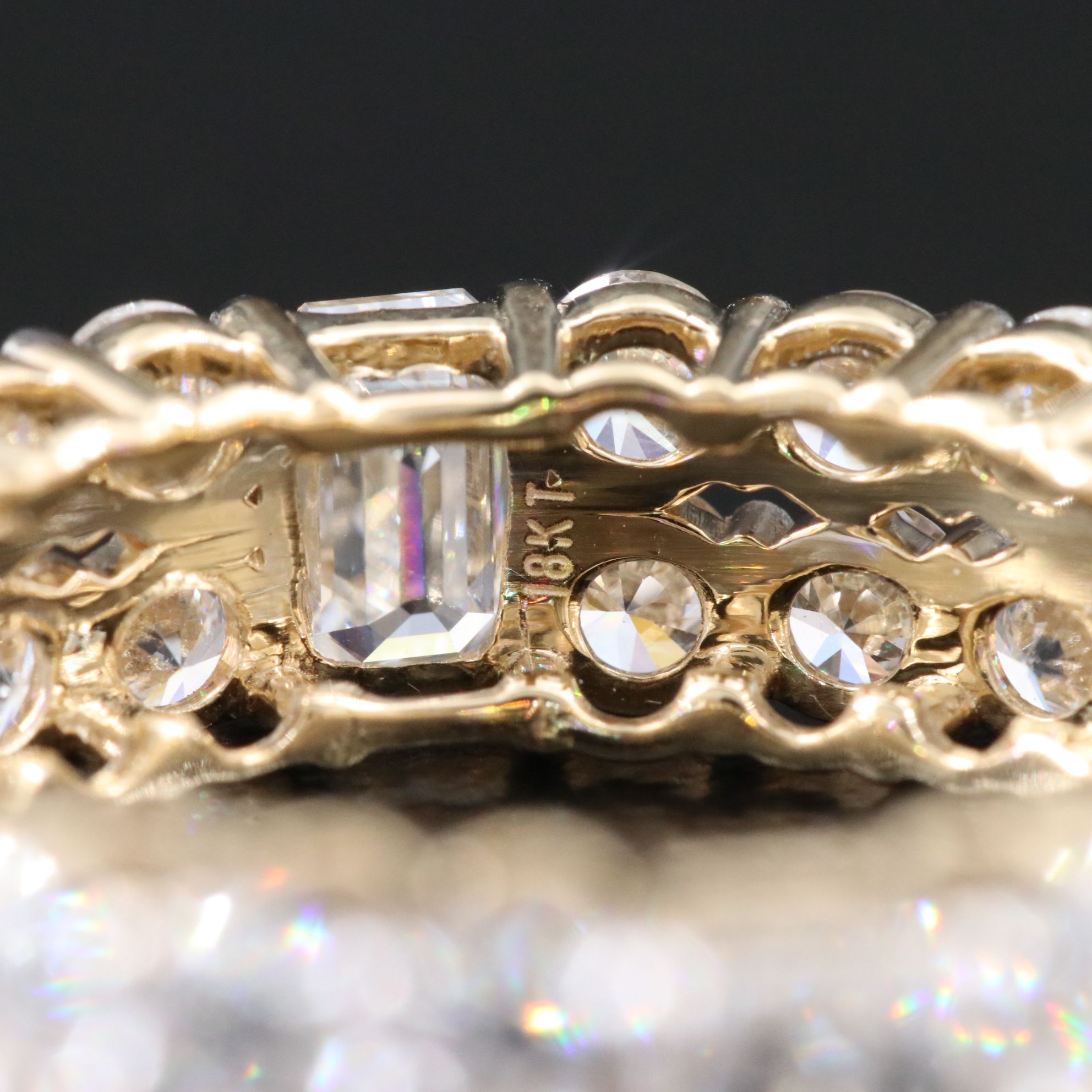 14K 6.20 CTW Lab Grown Diamond Eternity Band