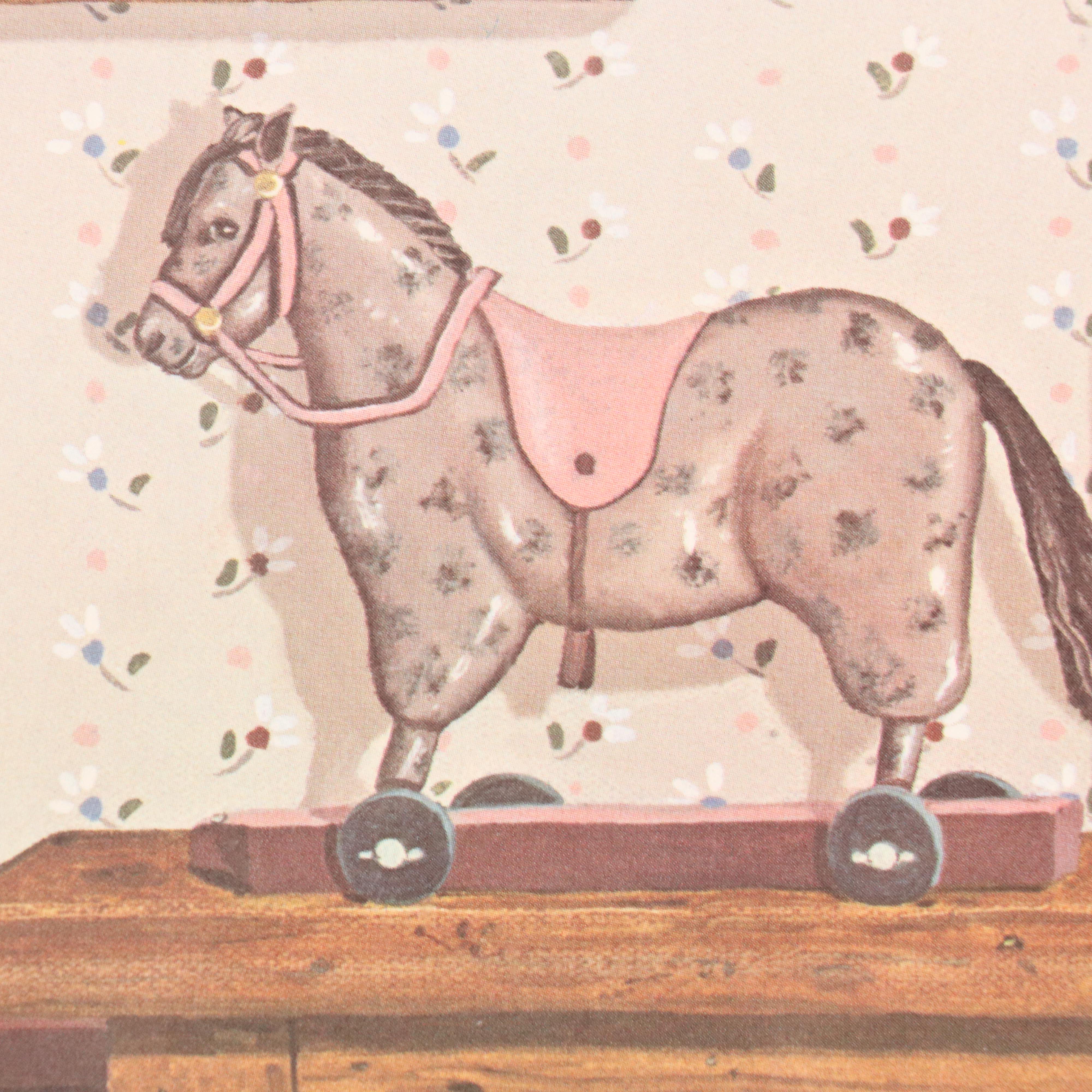 Pat Pearson Offset Lithograph "The Winner's Circle," Circa 1986