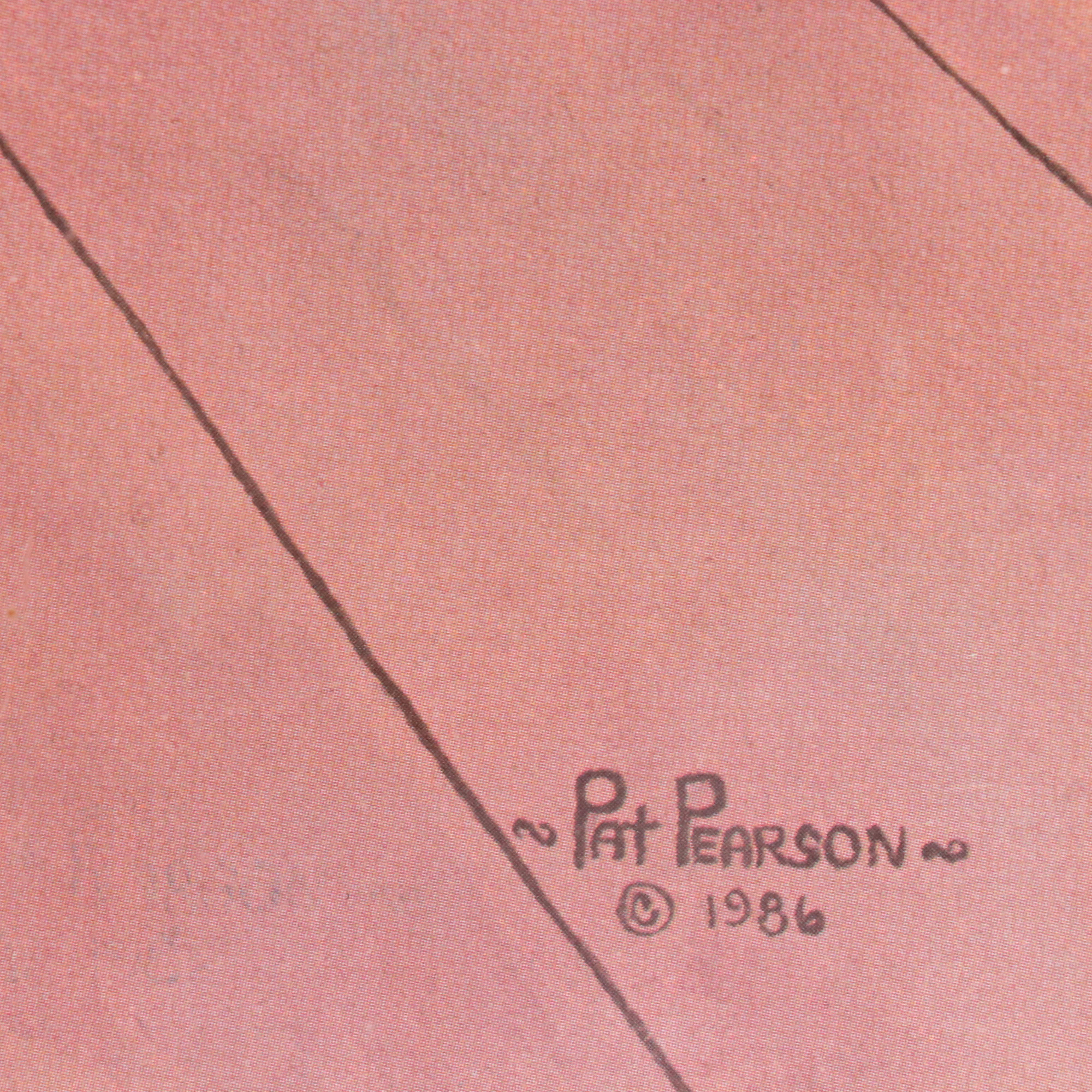 Pat Pearson Offset Lithograph "The Winner's Circle," Circa 1986