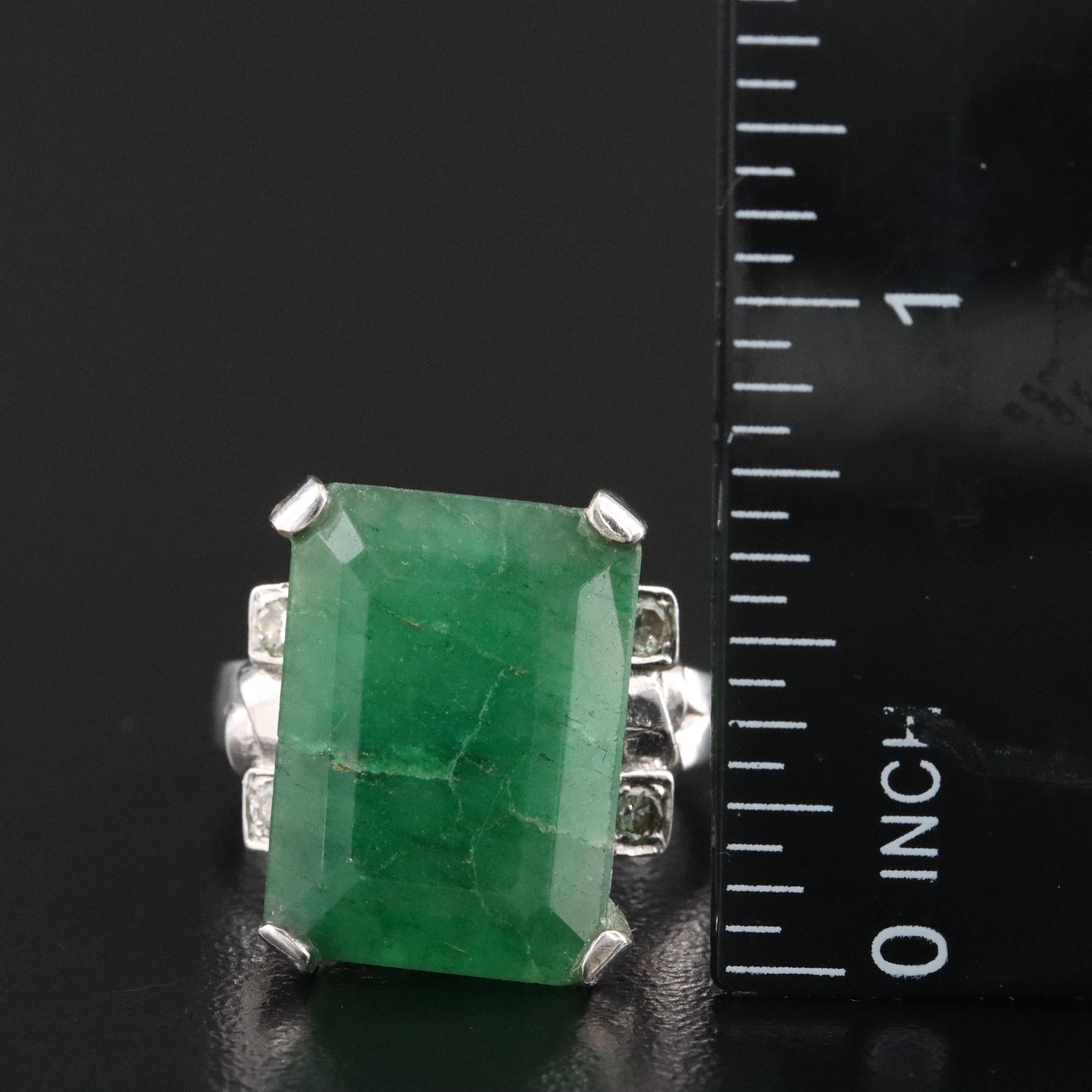 14K Quartz and 0.20 CTW Diamond Ring