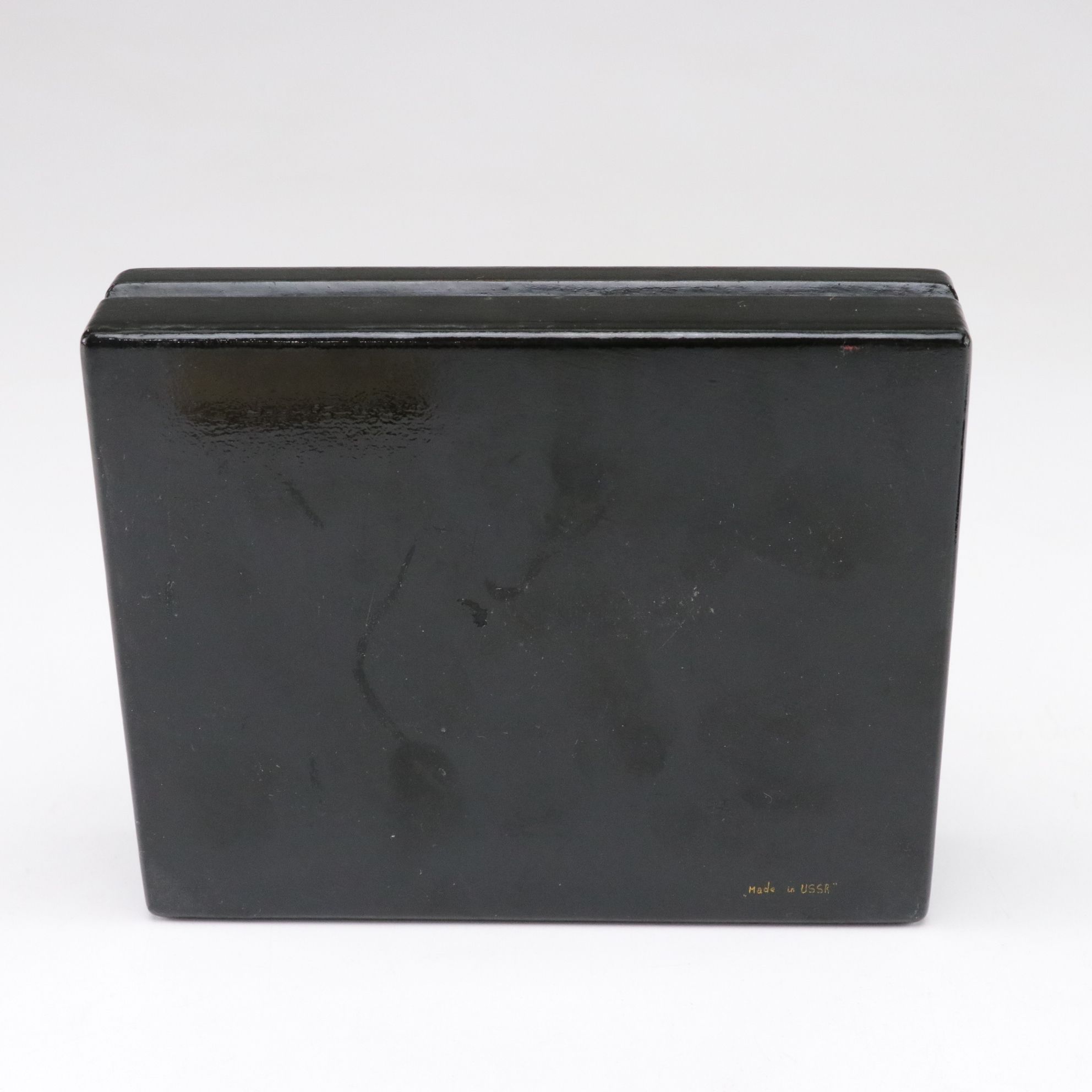 Hand-Painted Russian Lacquerware Miniature Boxes