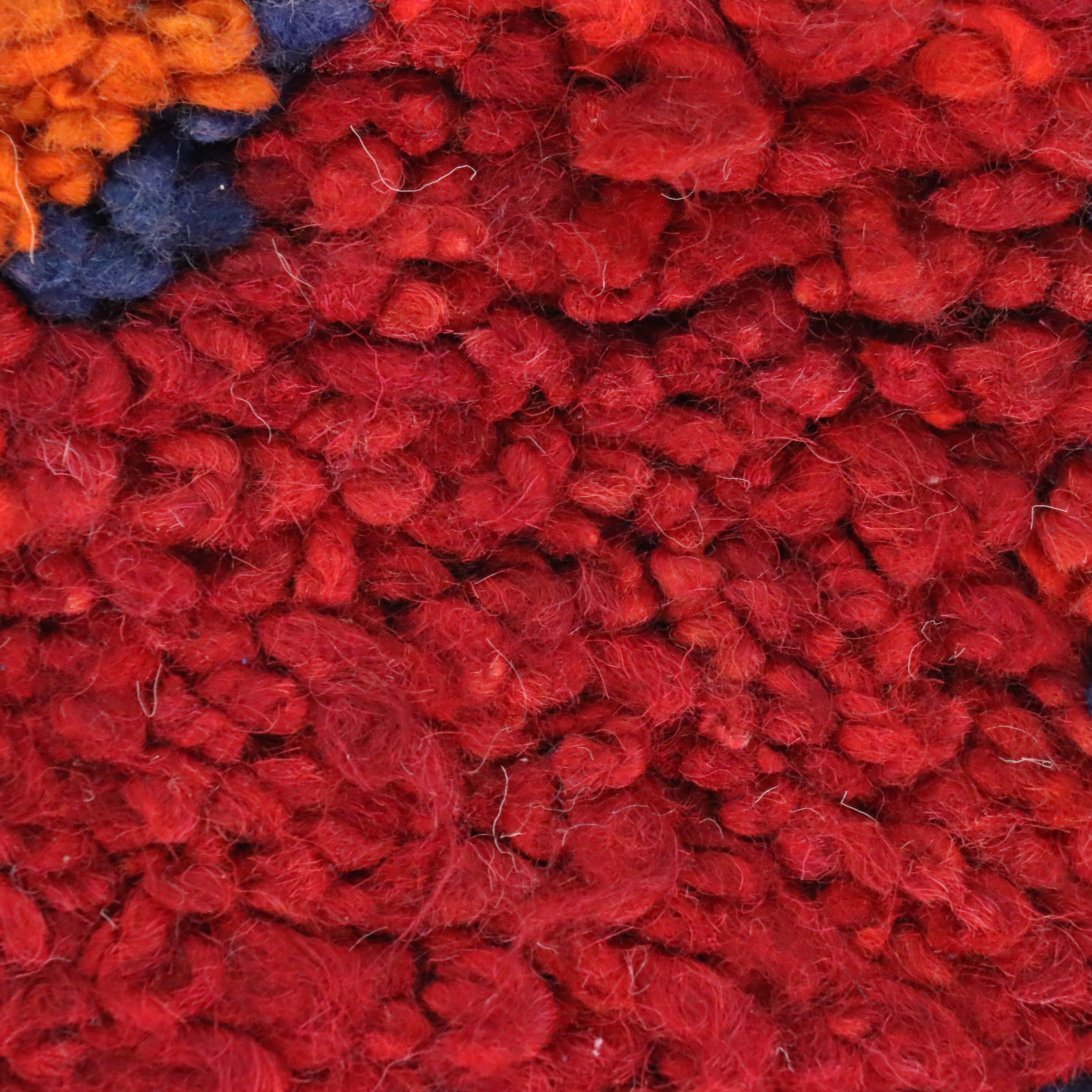 3'4 x 10' Hand-Knotted Moroccan Berber Long Rug