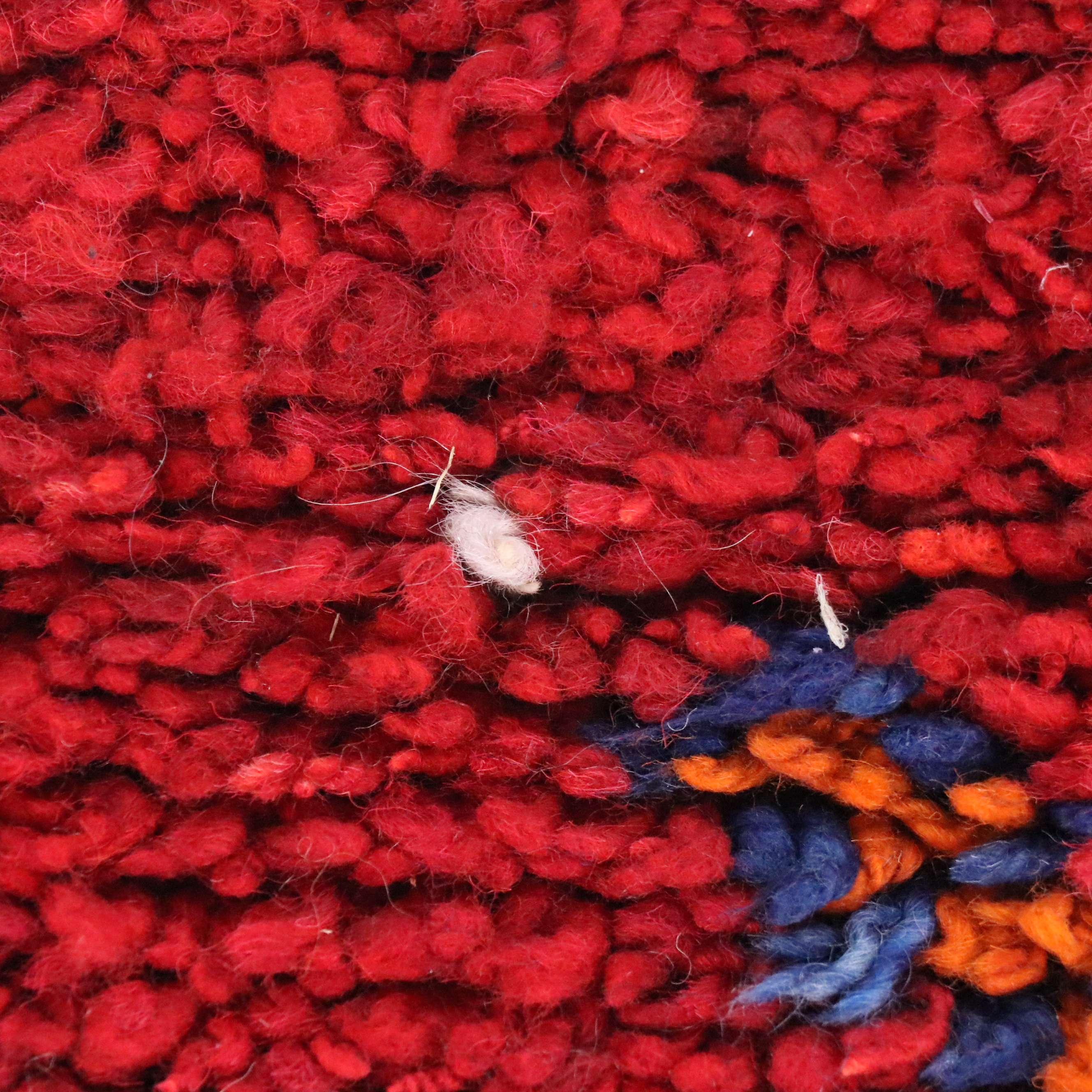 3'4 x 10' Hand-Knotted Moroccan Berber Long Rug