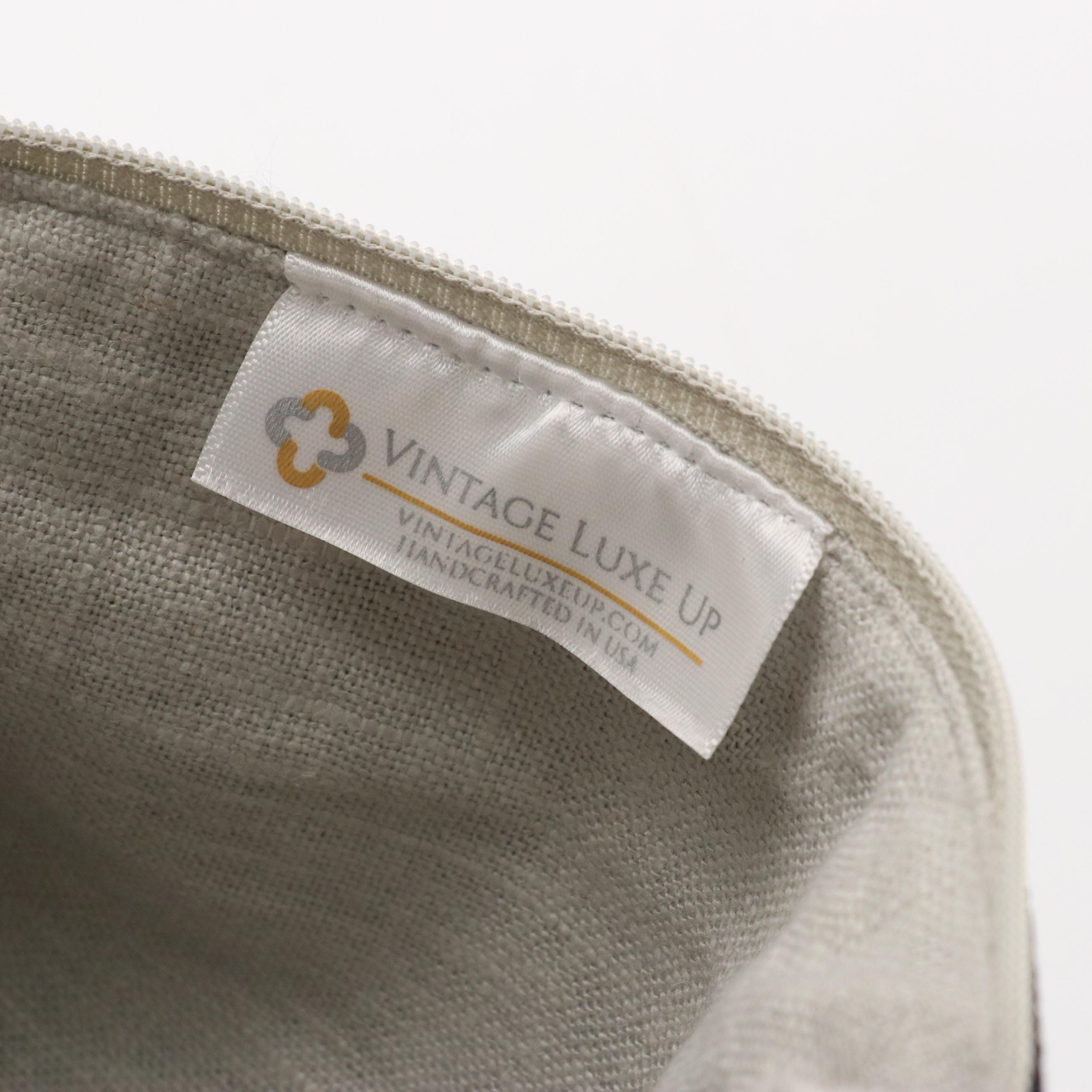 Vintage Luxe Up Hermès Scarf Wristlet Pouch