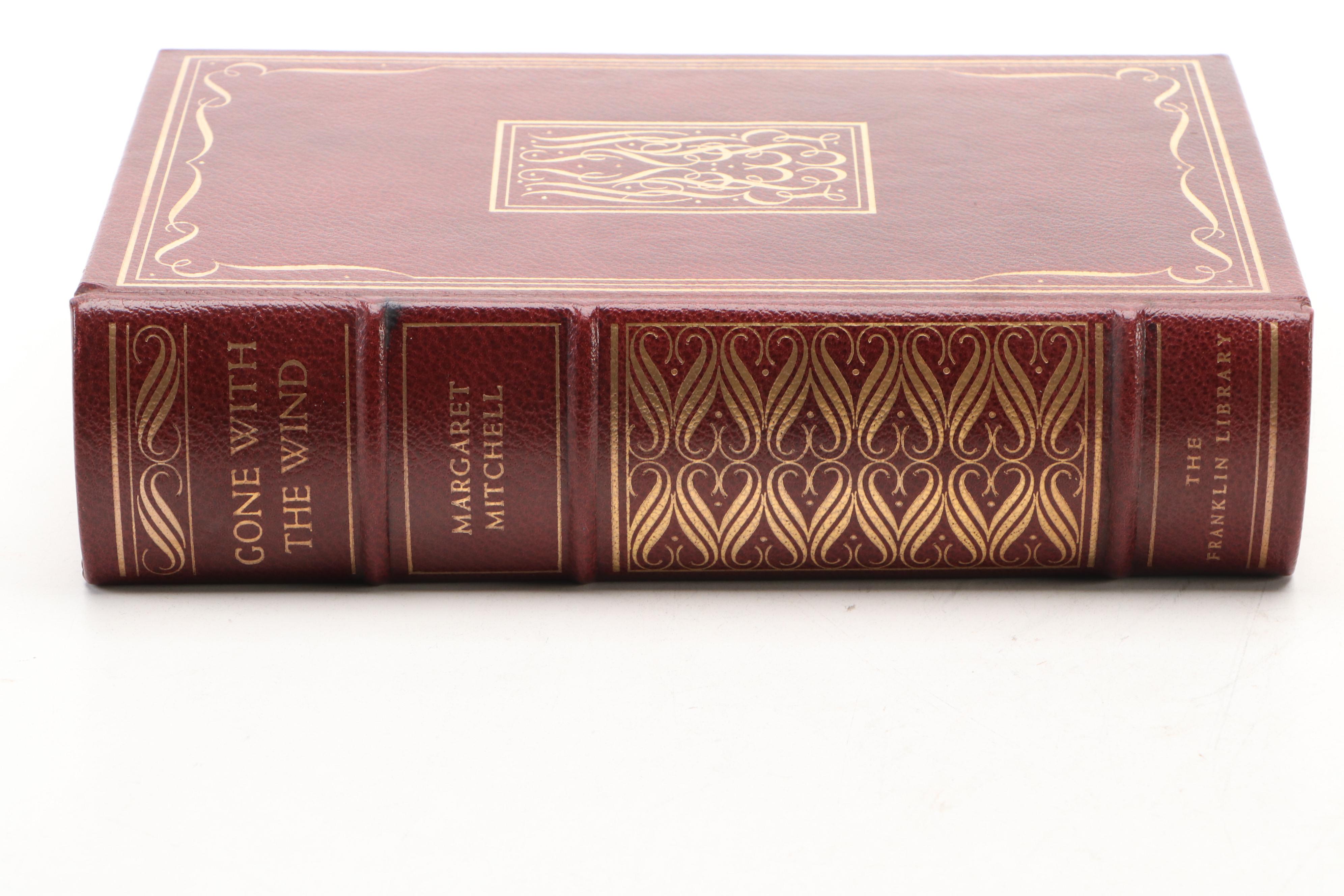 Franklin Library Limited Edition "Gone with the Wind" by Margaret Mitchell, 1976
