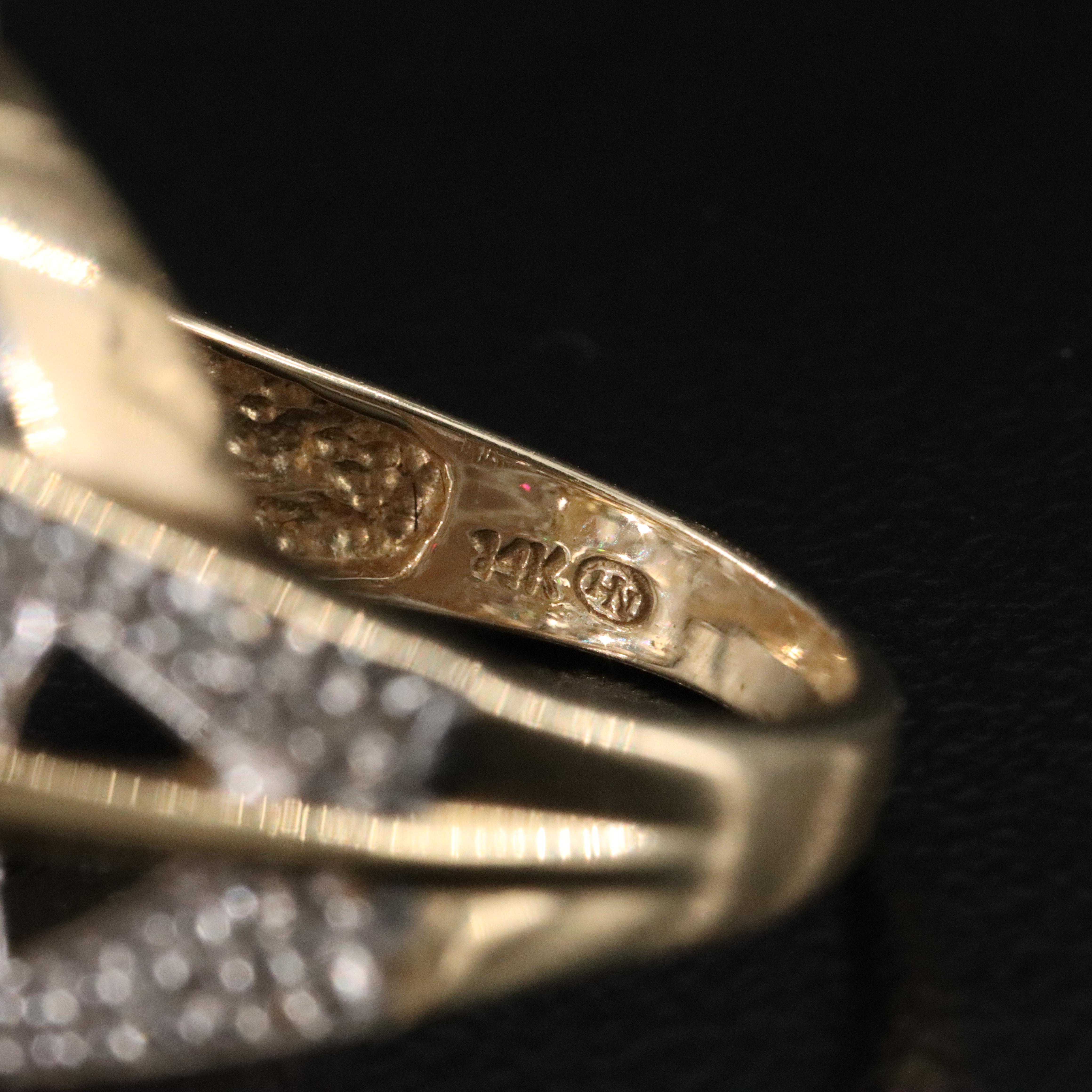 14K 0.51 CTW Lab Grown Diamond Ring