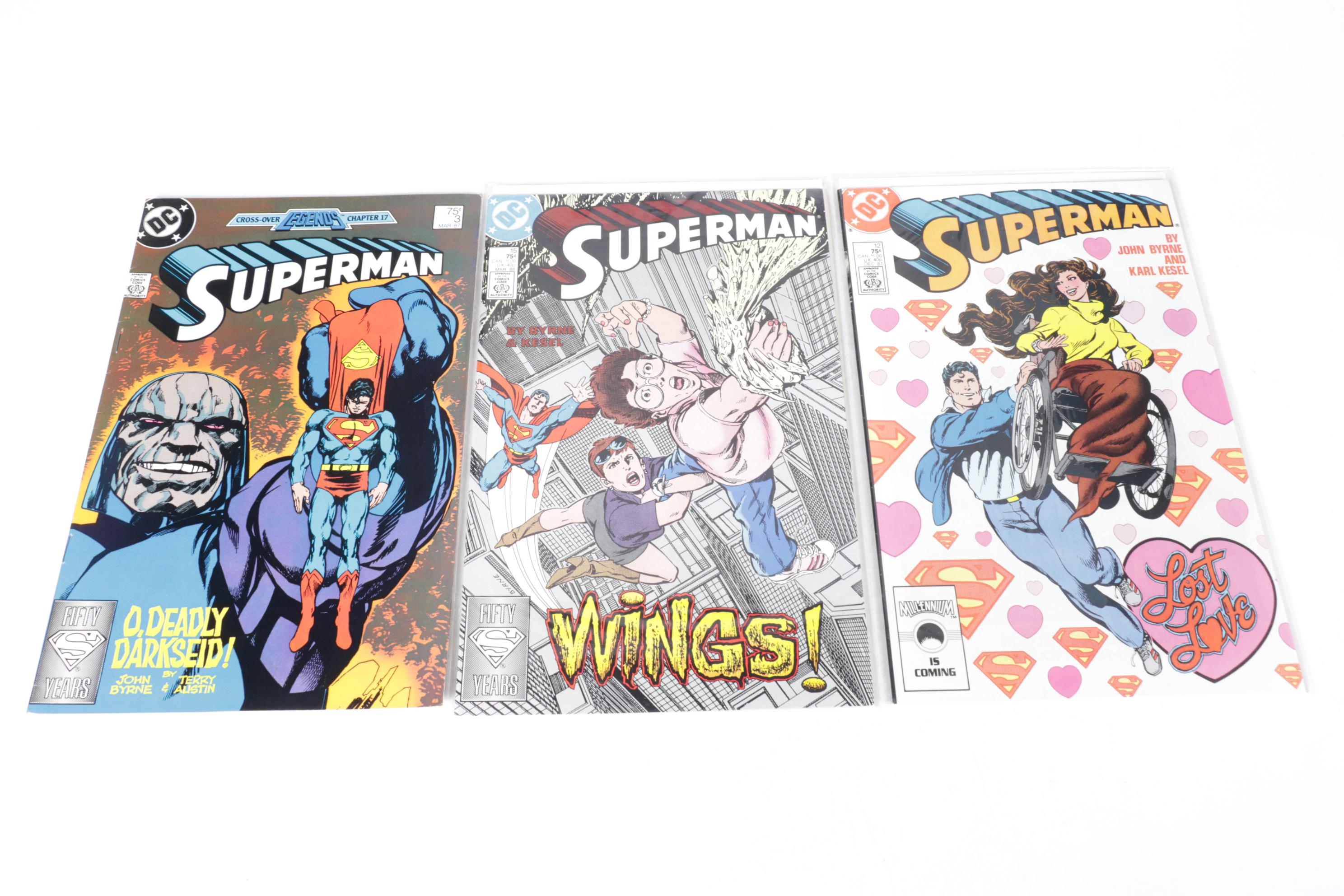 DC Comics "Superman" Bronze to Copper Age Comic Collection