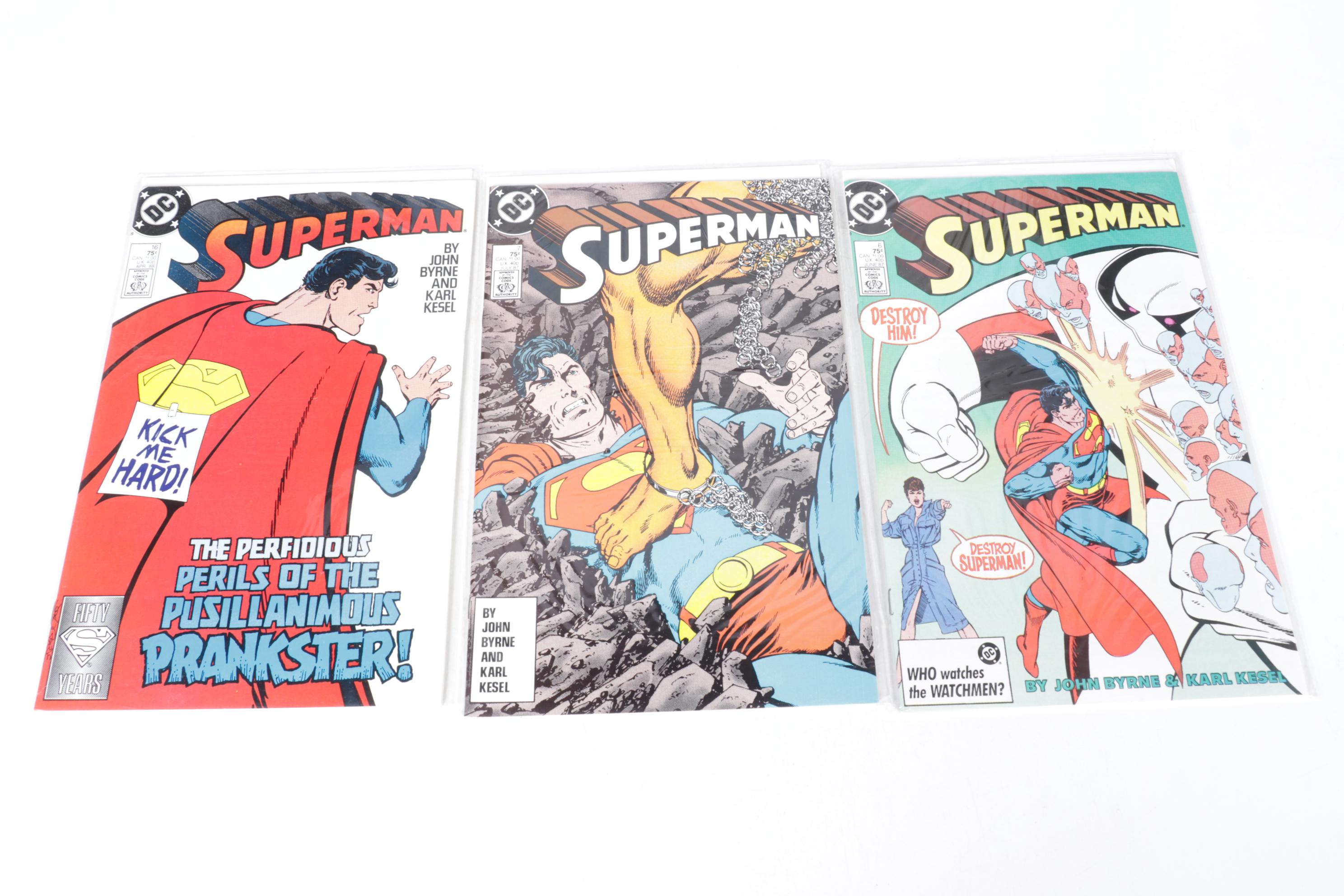 DC Comics "Superman" Bronze to Copper Age Comic Collection