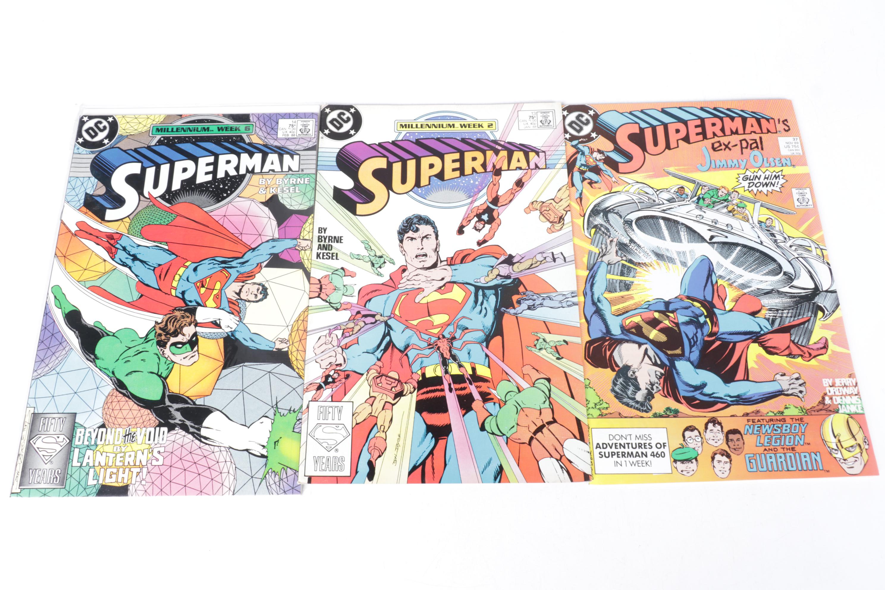 DC Comics "Superman" Bronze to Copper Age Comic Collection