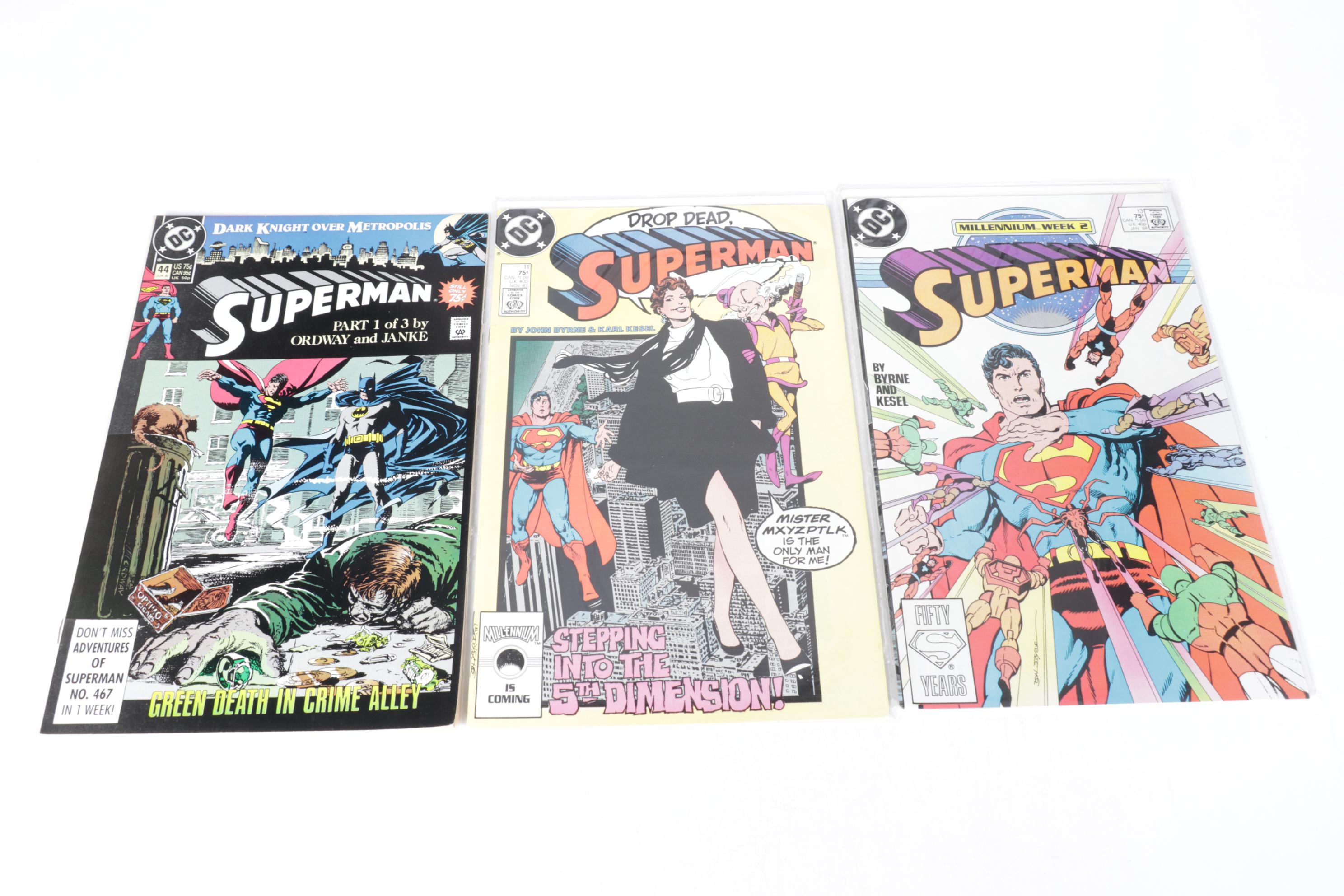 DC Comics "Superman" Bronze to Copper Age Comic Collection