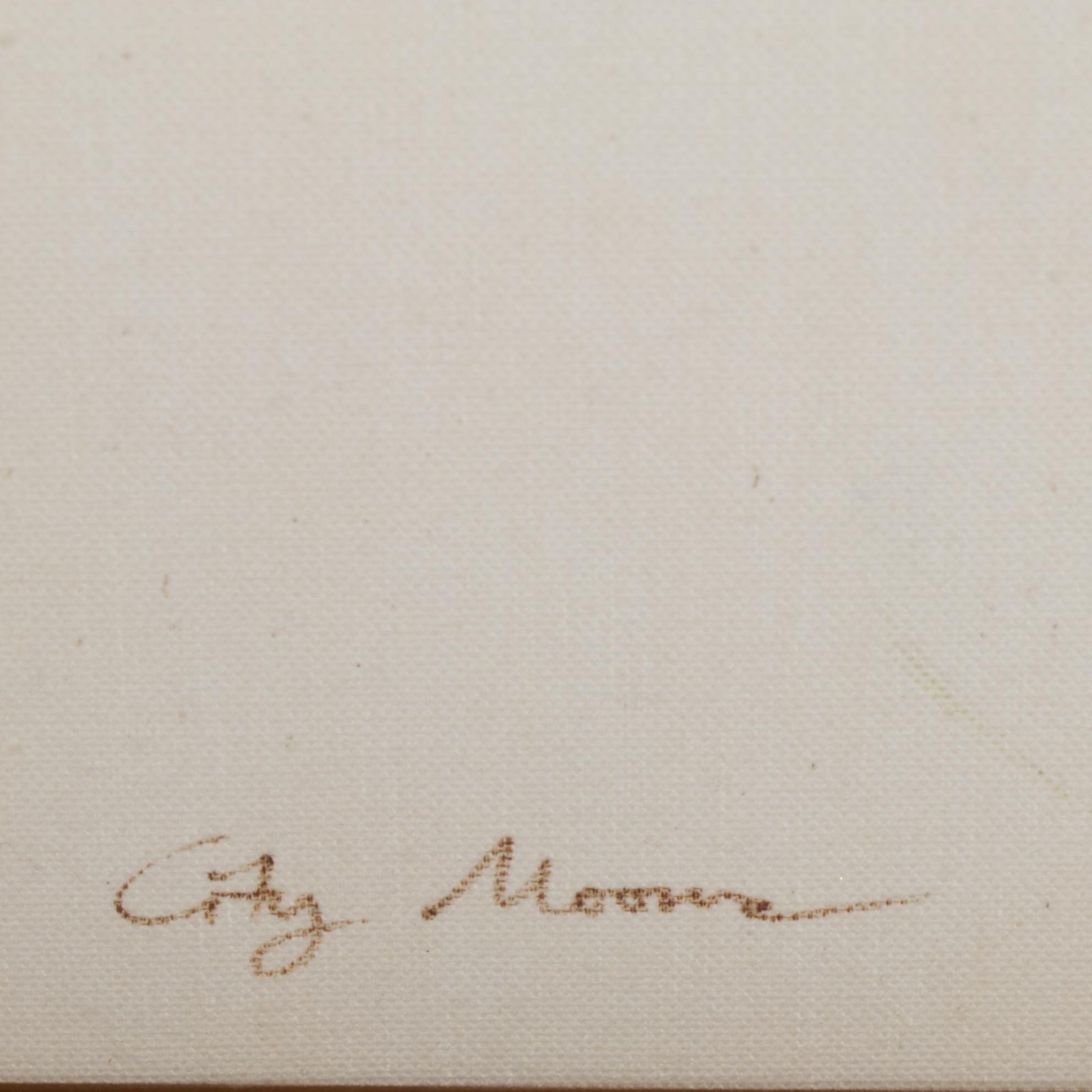 Genie Kalve "City Moons" Oil Painting, 2007