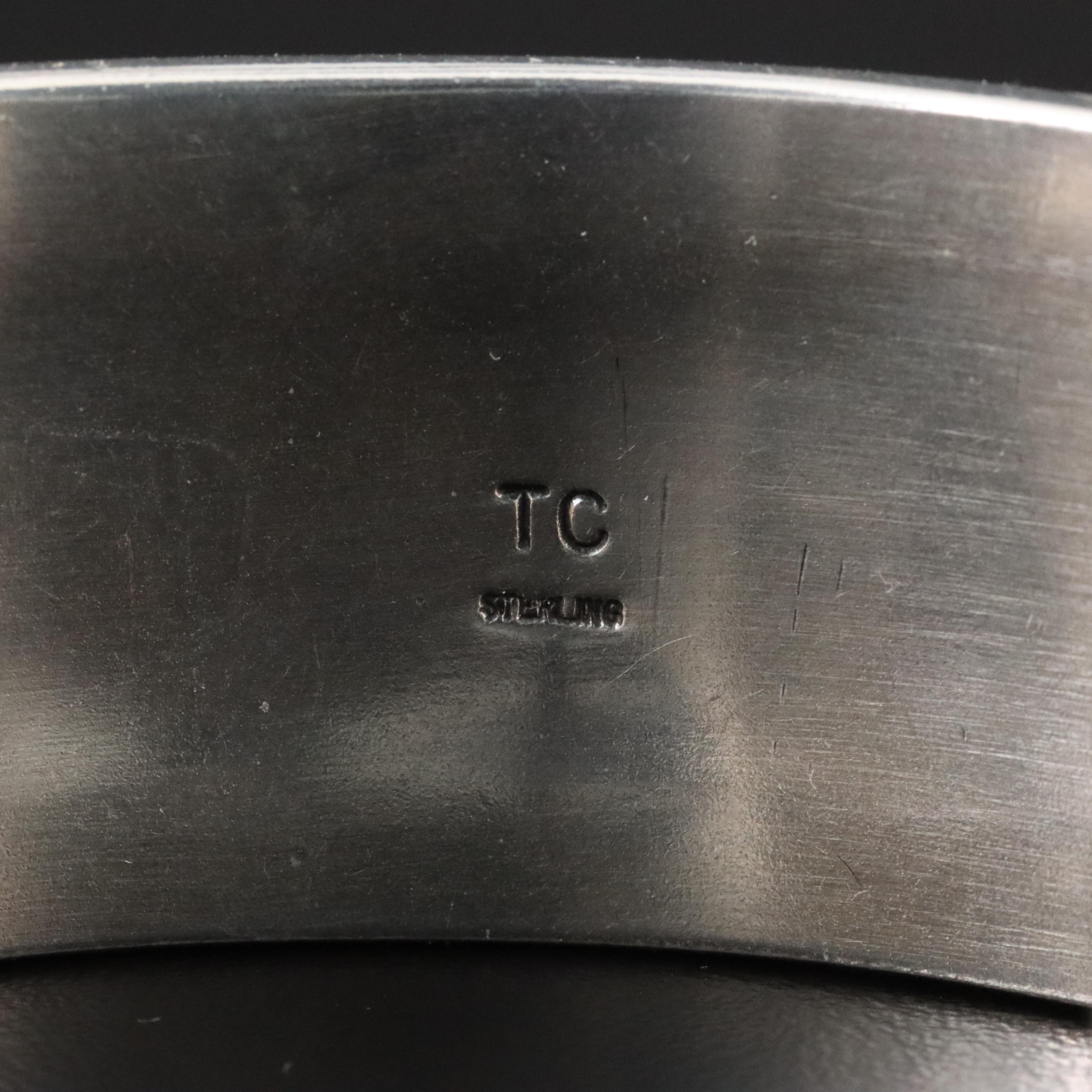 Southwestern Signed Sterling Cuff