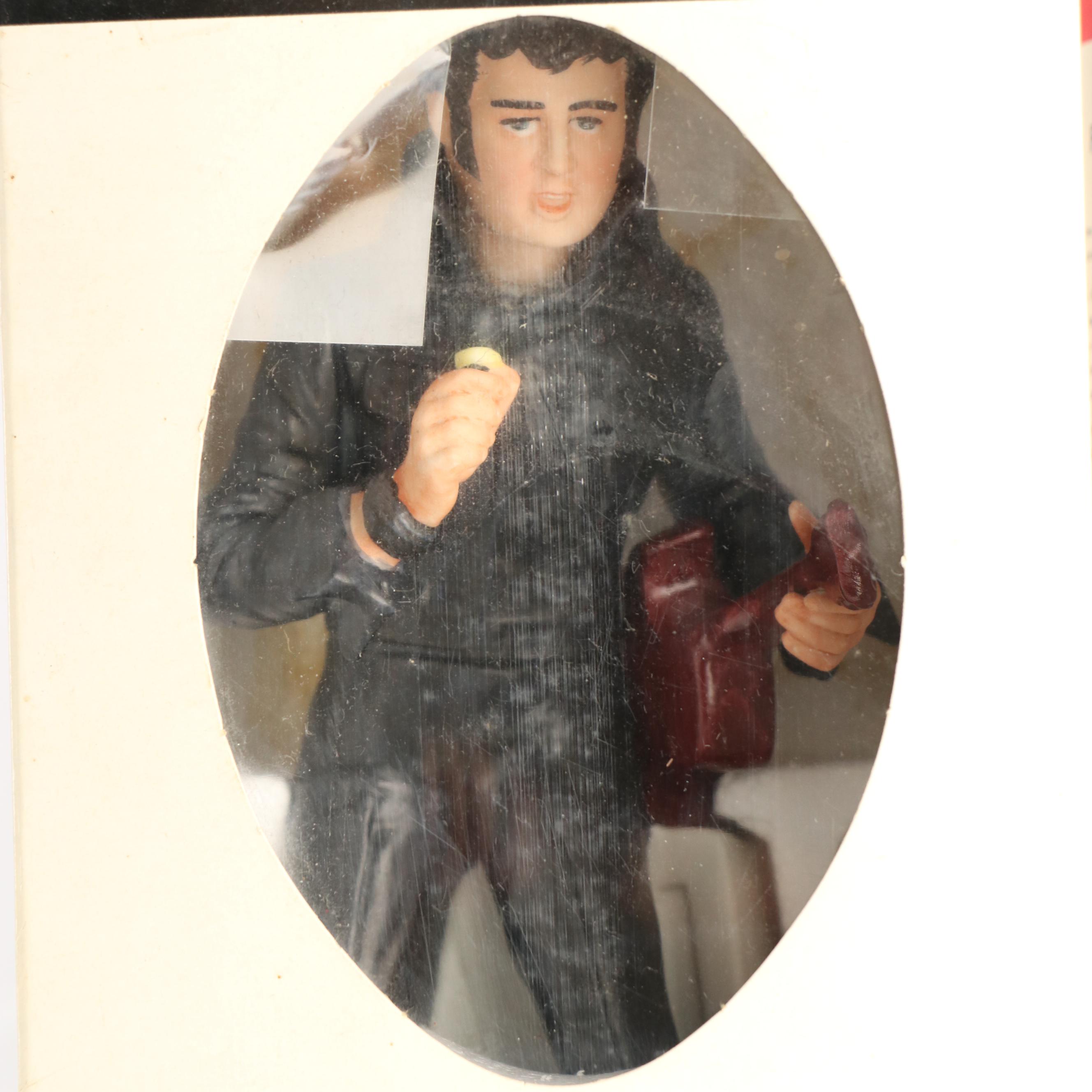 McCormick Elvis Presley Decanters with Collectors Plates and Other Décor