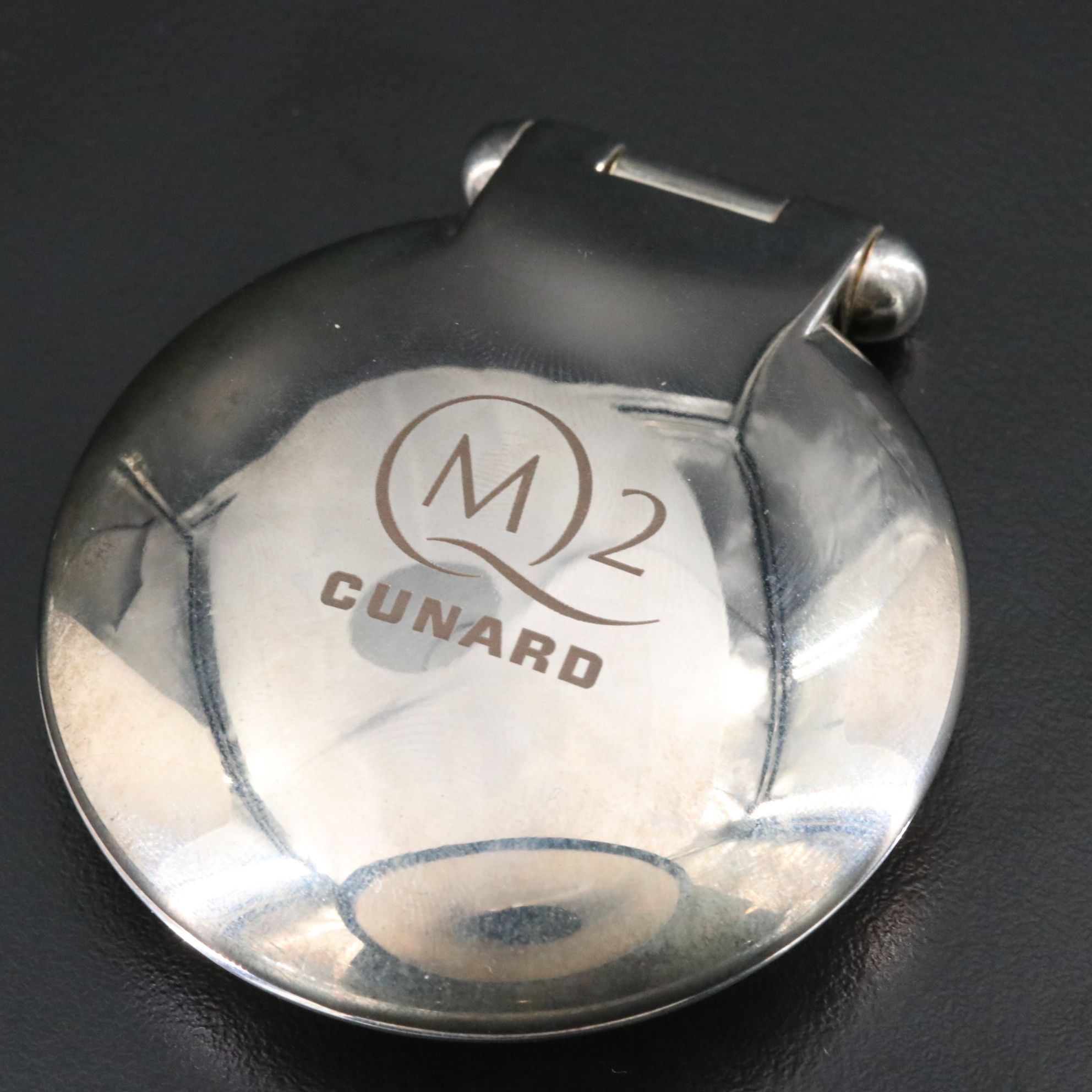 QM2 Cunard Desk Clock