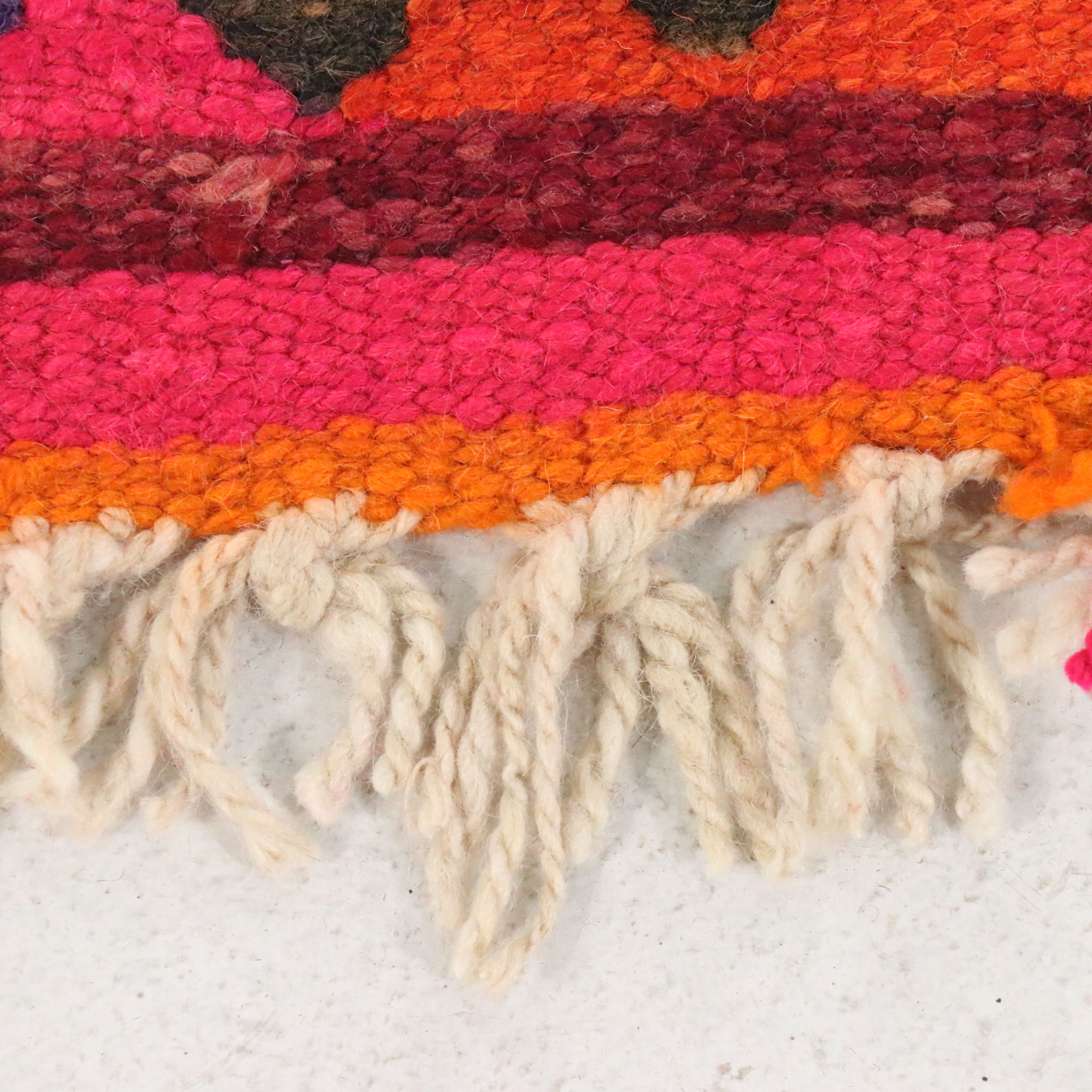 3'3 x 9'11 Hand-Knotted Moroccan Berber Long Rug