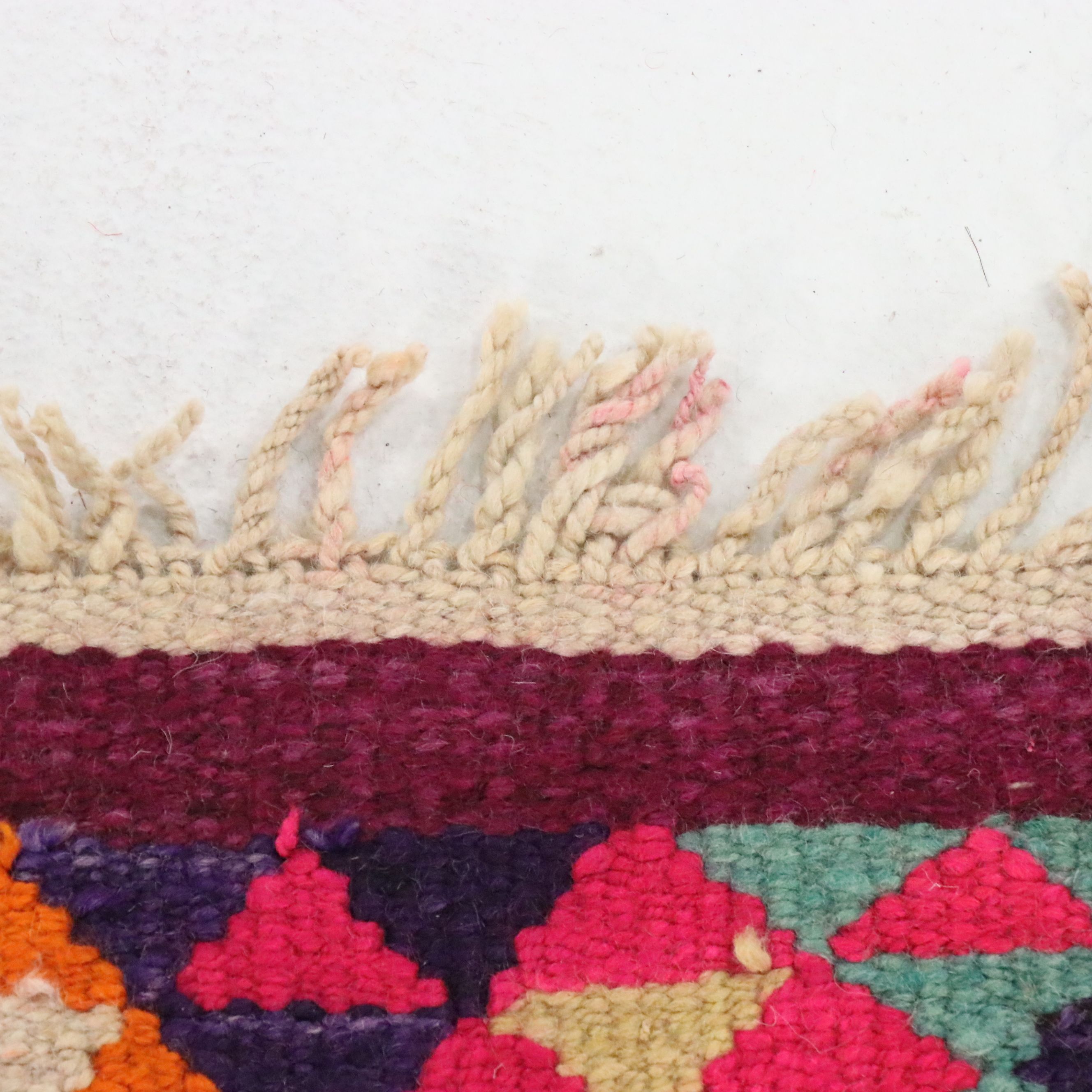 3'3 x 9'11 Hand-Knotted Moroccan Berber Long Rug