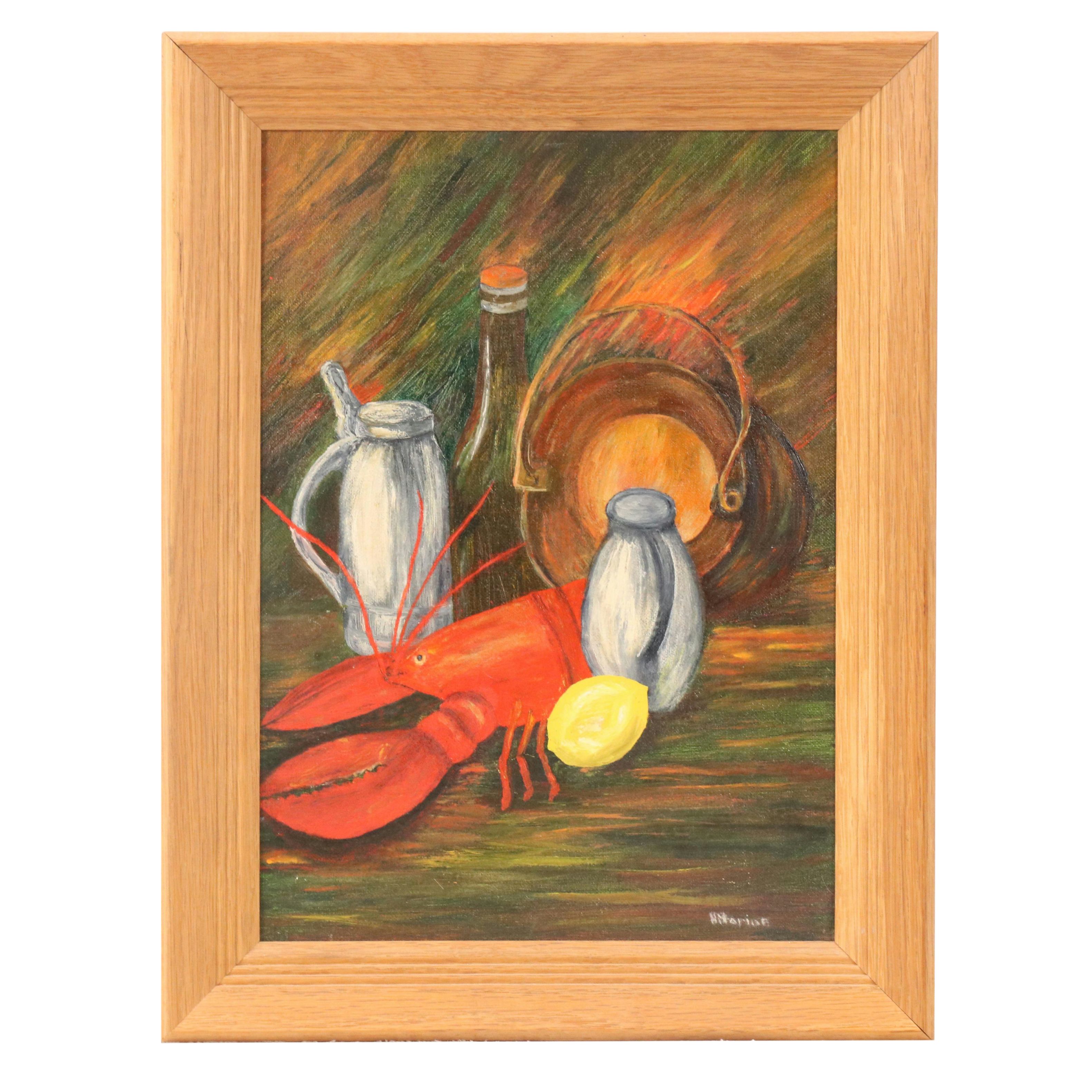 Hilarion Swift Still Life Oil Painting
