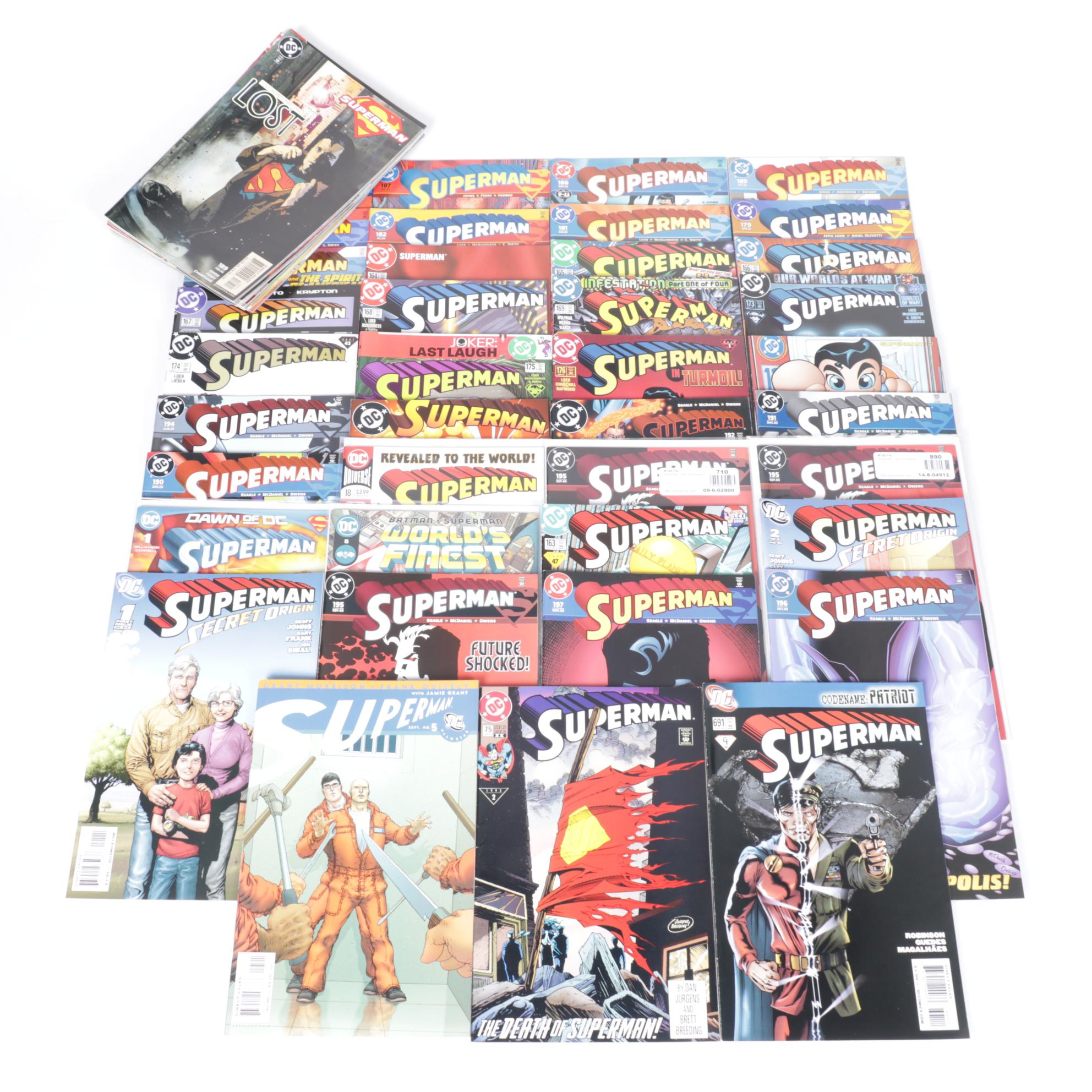 DC Comics "Superman" Modern Age Comic Book Collection