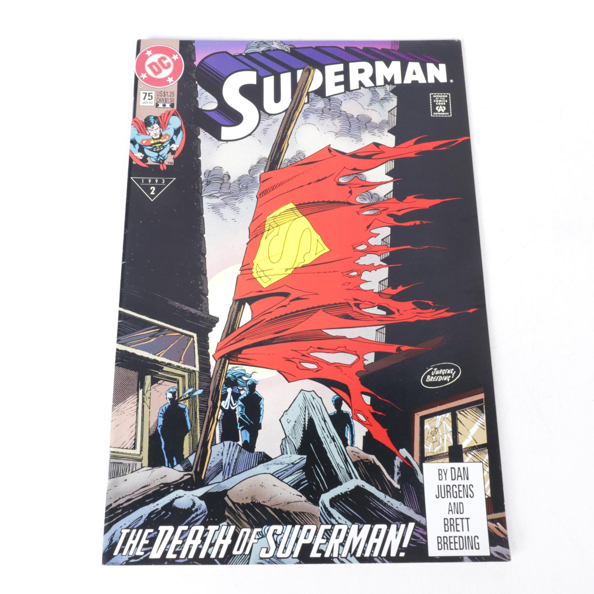 DC Comics "Superman" Modern Age Comic Book Collection