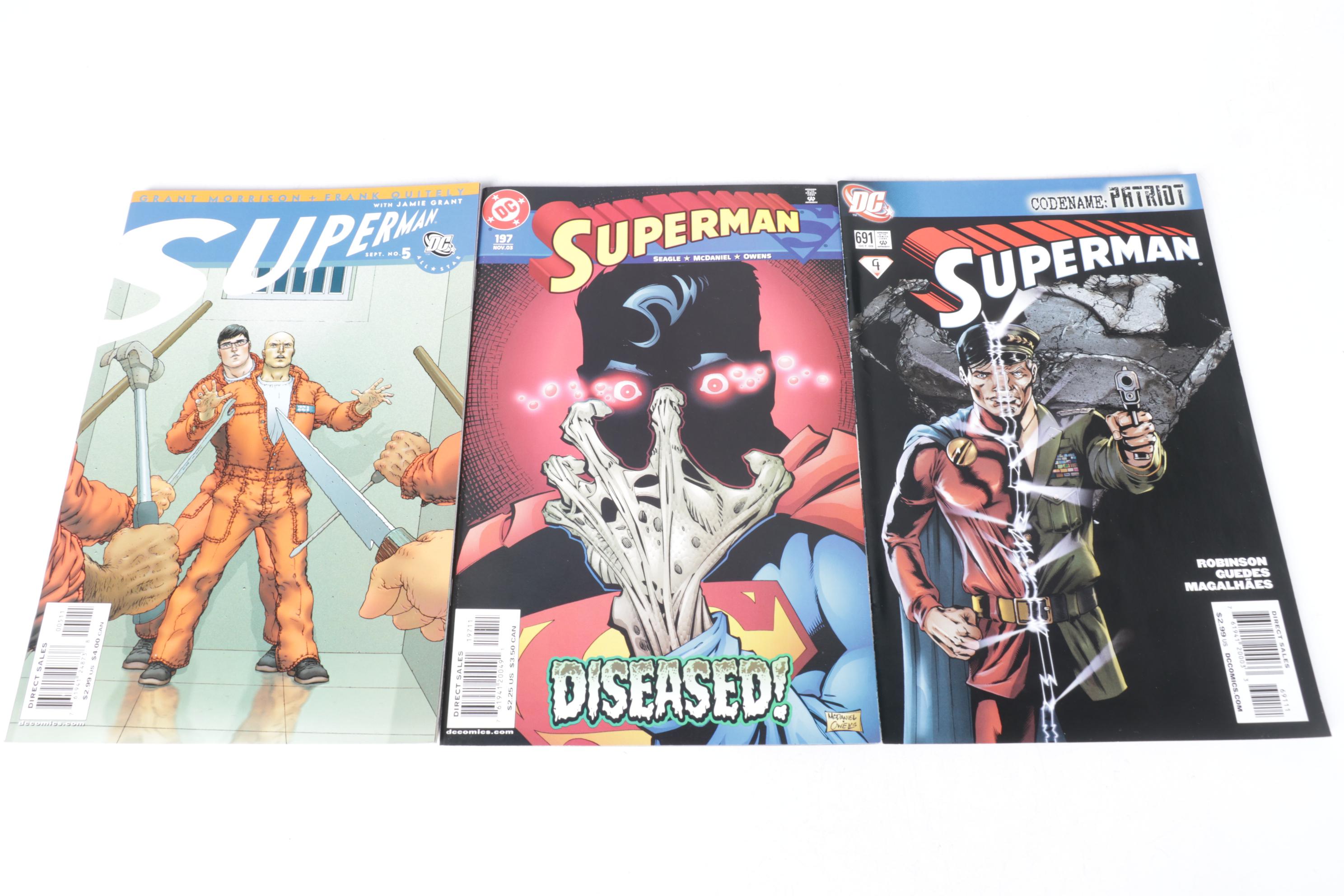 DC Comics "Superman" Modern Age Comic Book Collection