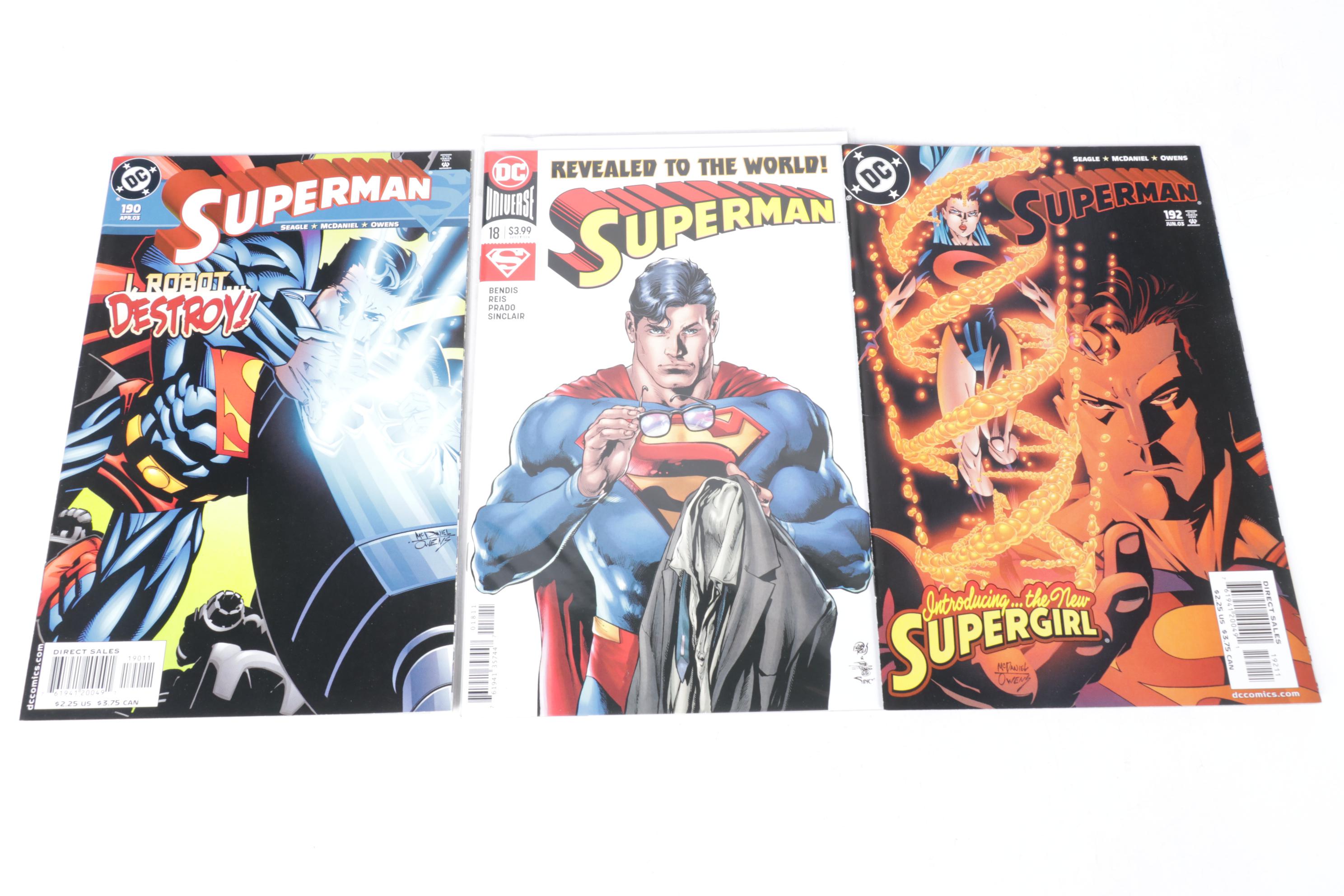 DC Comics "Superman" Modern Age Comic Book Collection