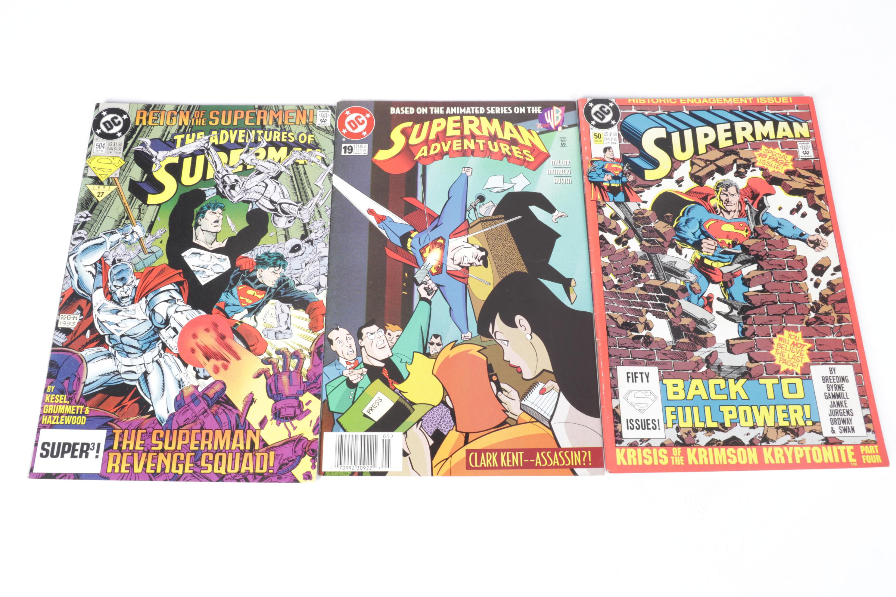 DC Comics "Superman" Modern Age Comic Book Collection