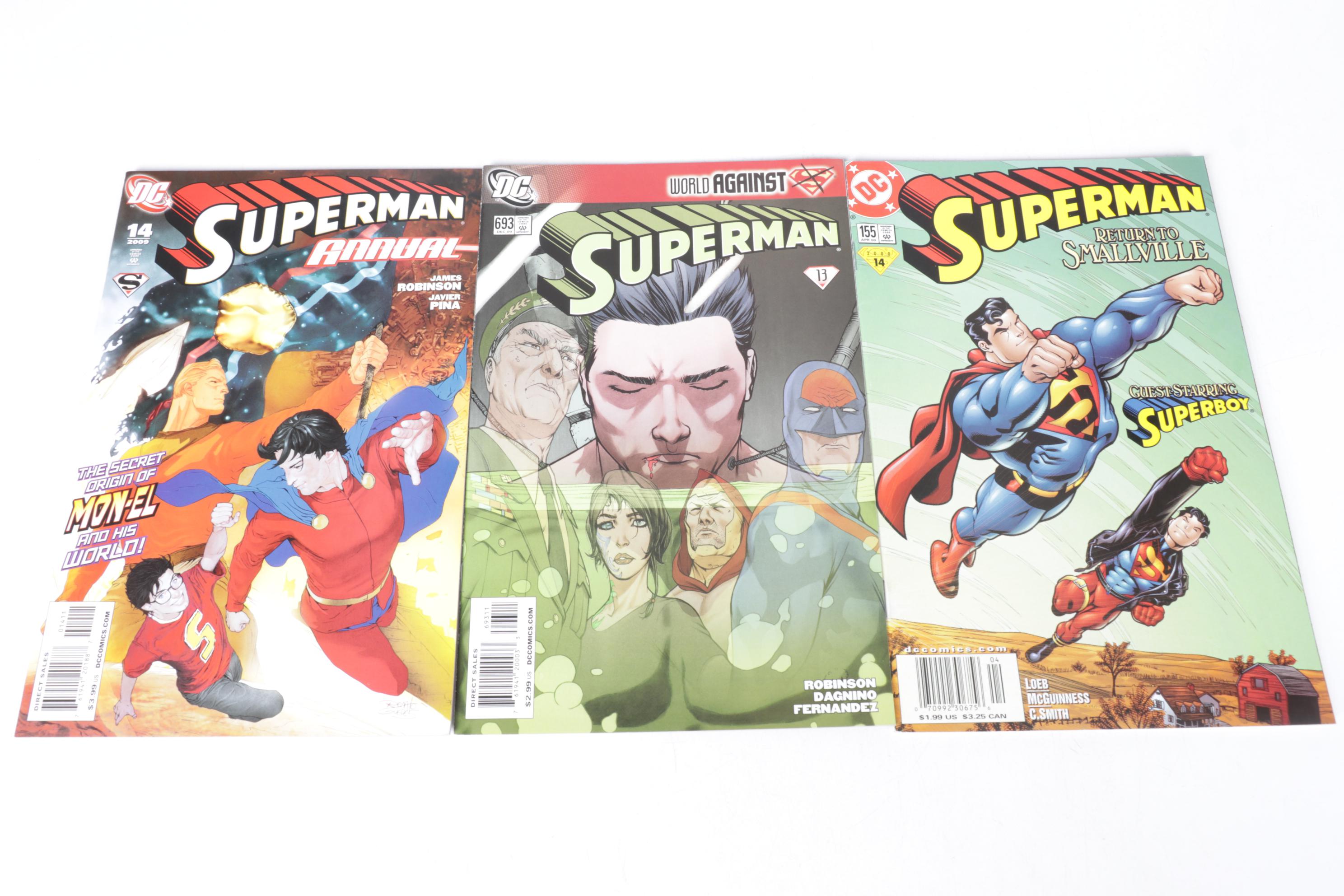 DC Comics "Superman" Modern Age Comic Book Collection
