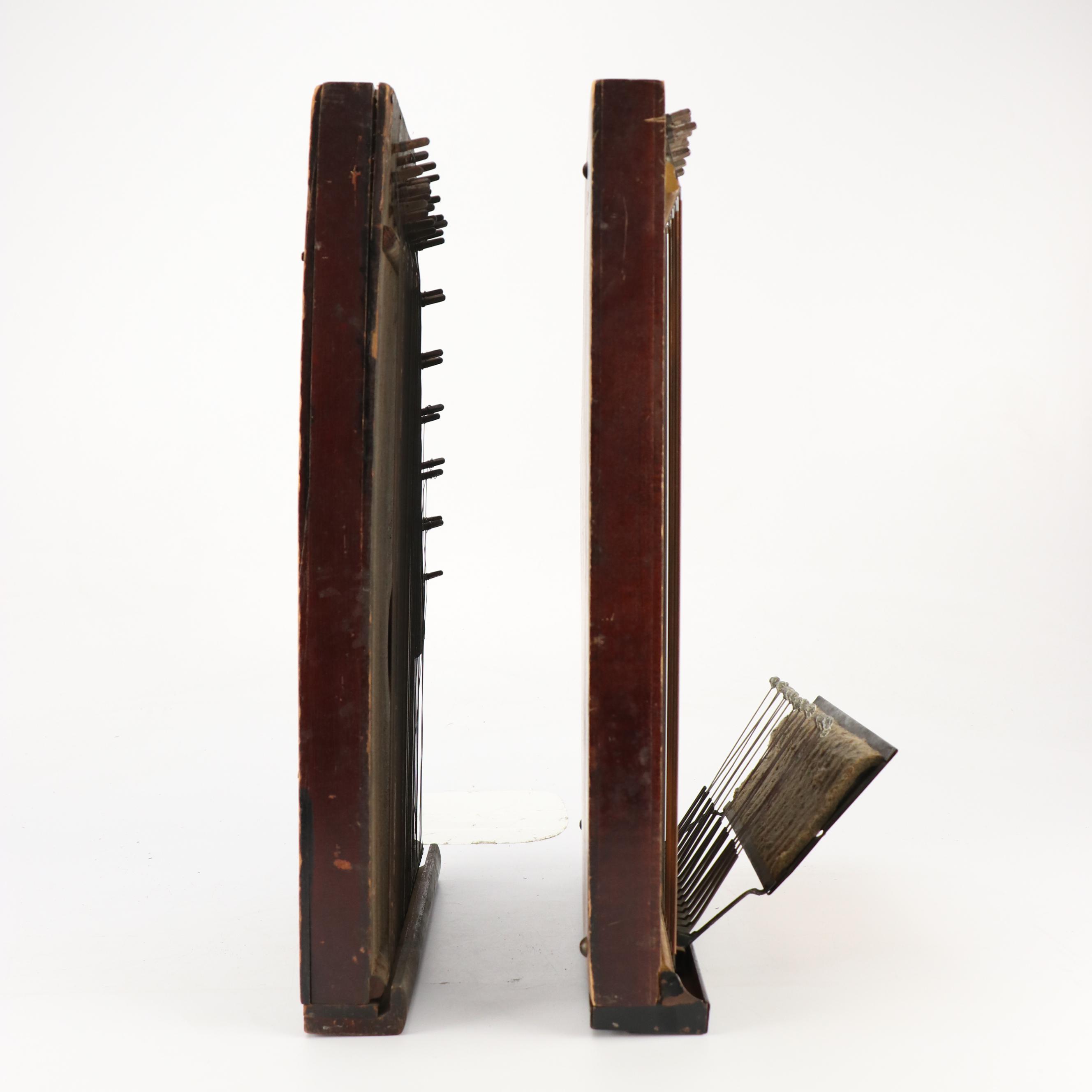 Marxophone Fretless Mandolin Zithers, Early 20th Century