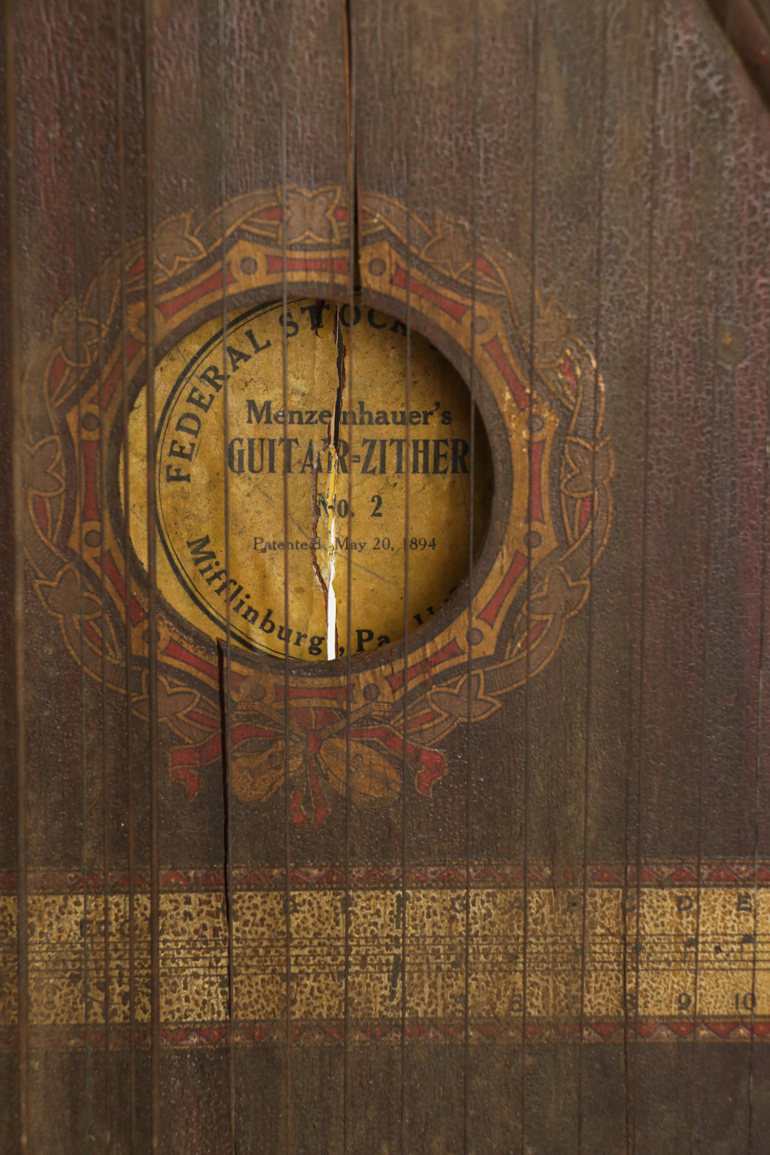 Marxophone Fretless Mandolin Zithers, Early 20th Century