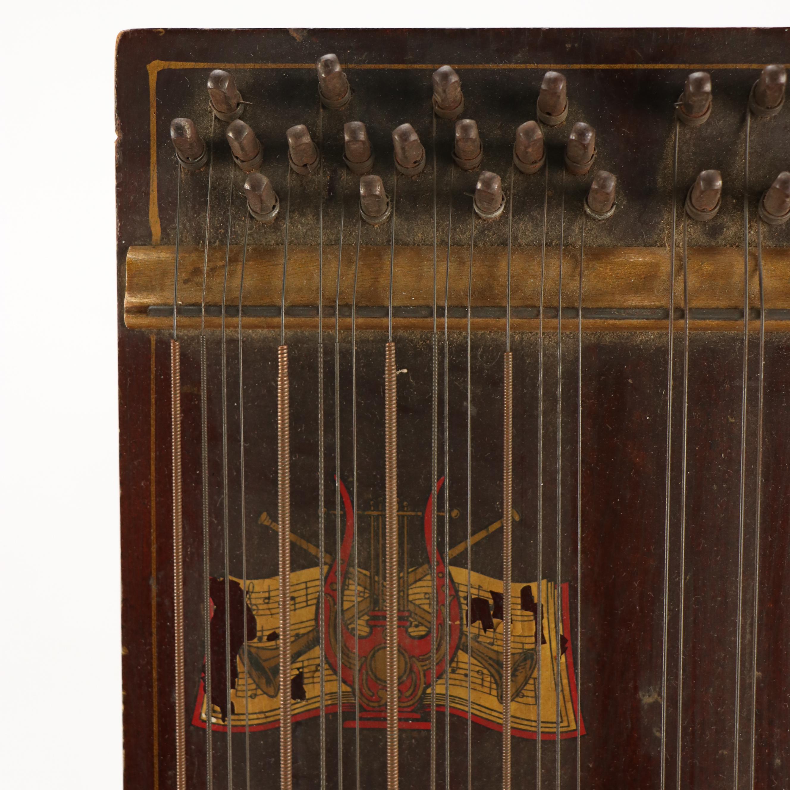 Marxophone Fretless Mandolin Zithers, Early 20th Century