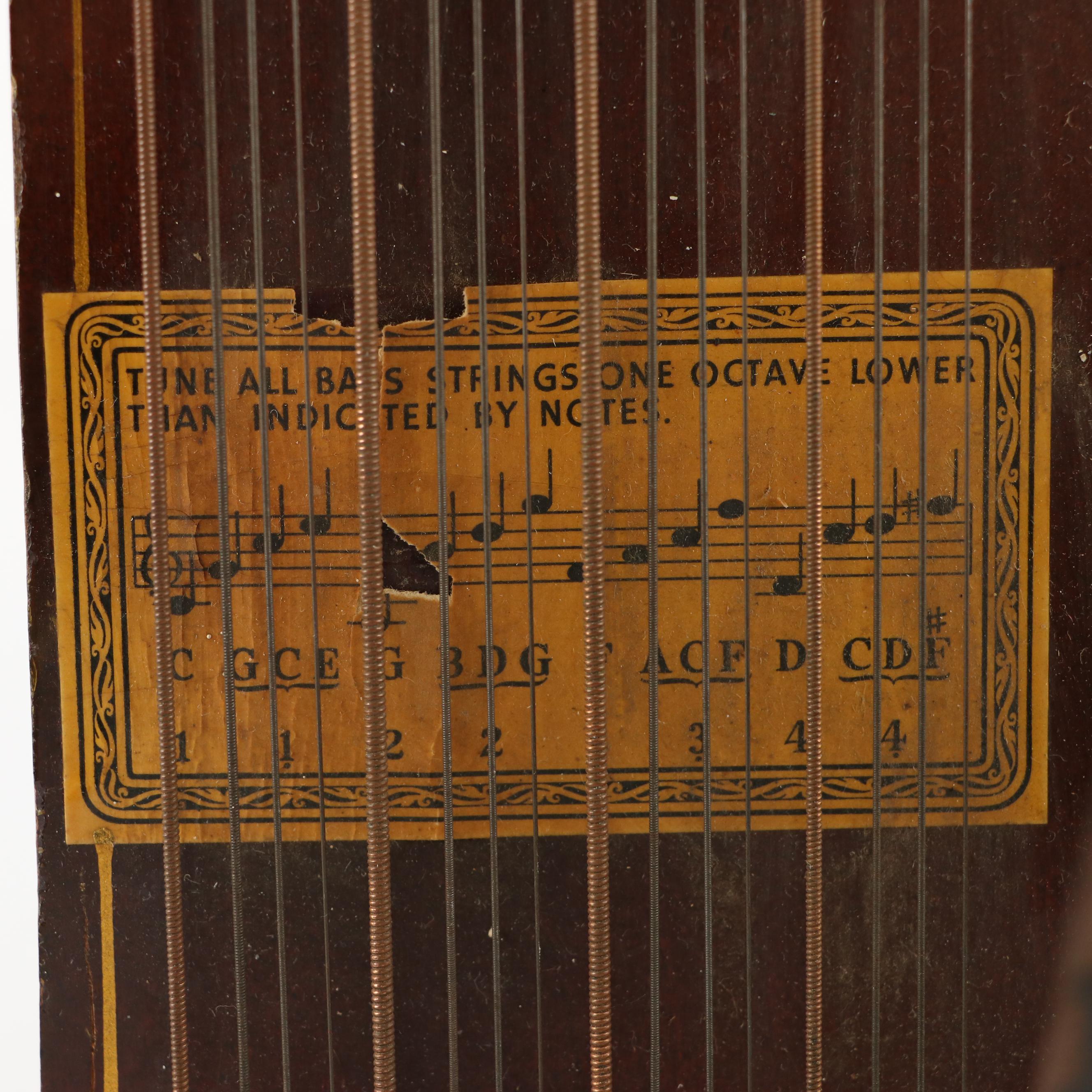 Marxophone Fretless Mandolin Zithers, Early 20th Century