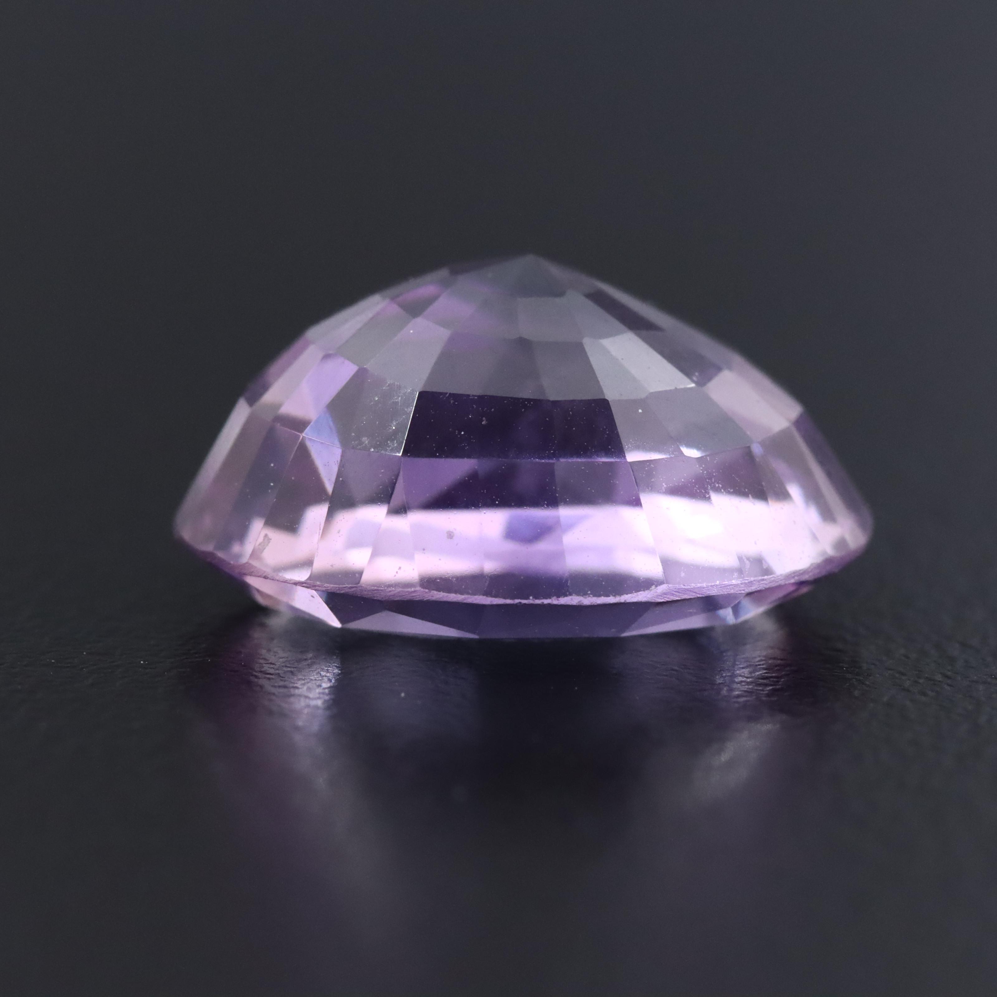 Loose 11.01 CT Amthethyst