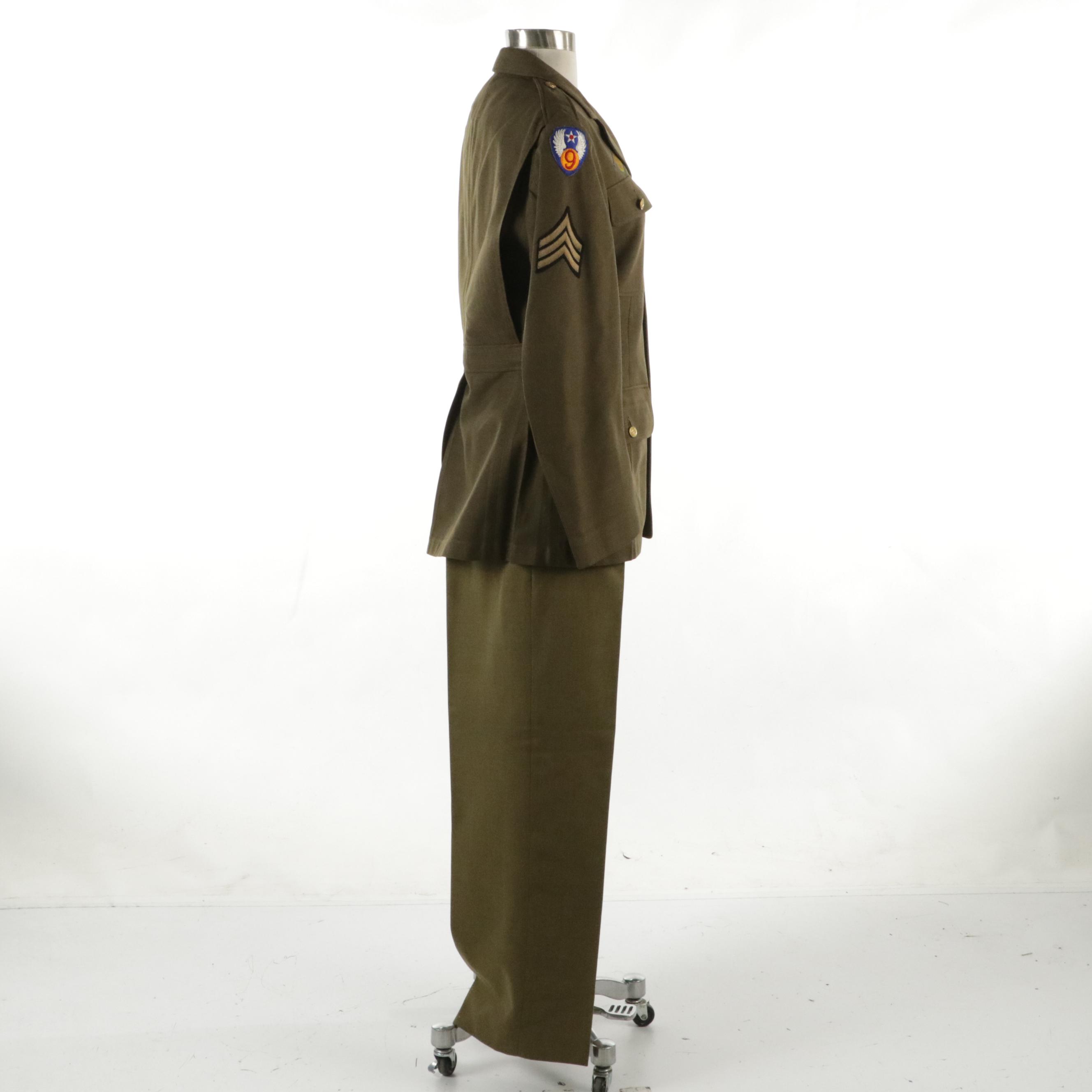 WWII Era US Army Air Corps Service Dress Uniform