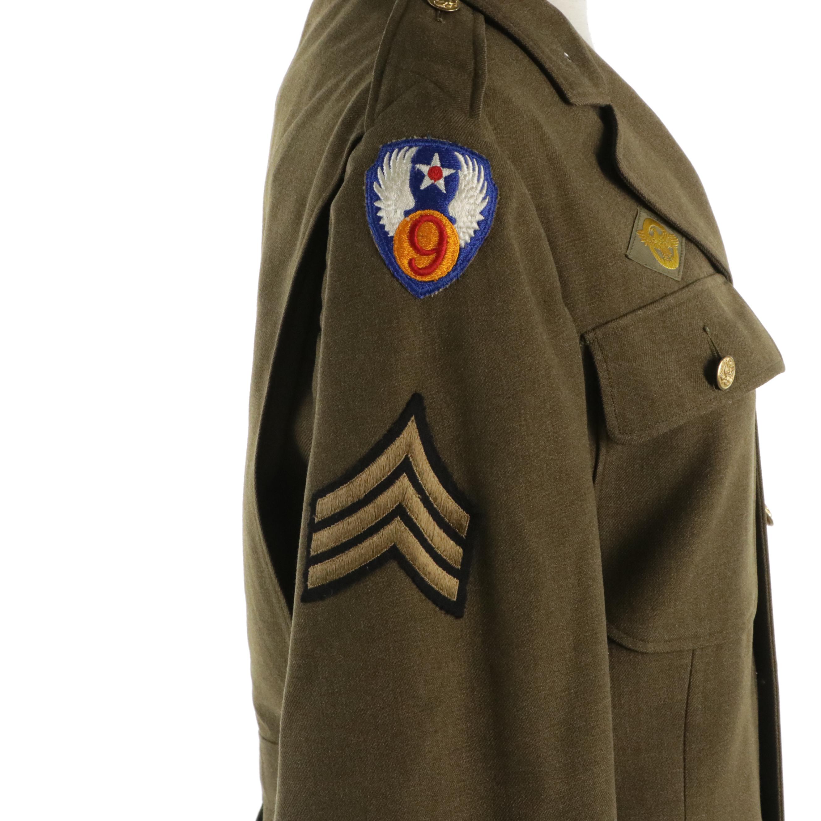 WWII Era US Army Air Corps Service Dress Uniform
