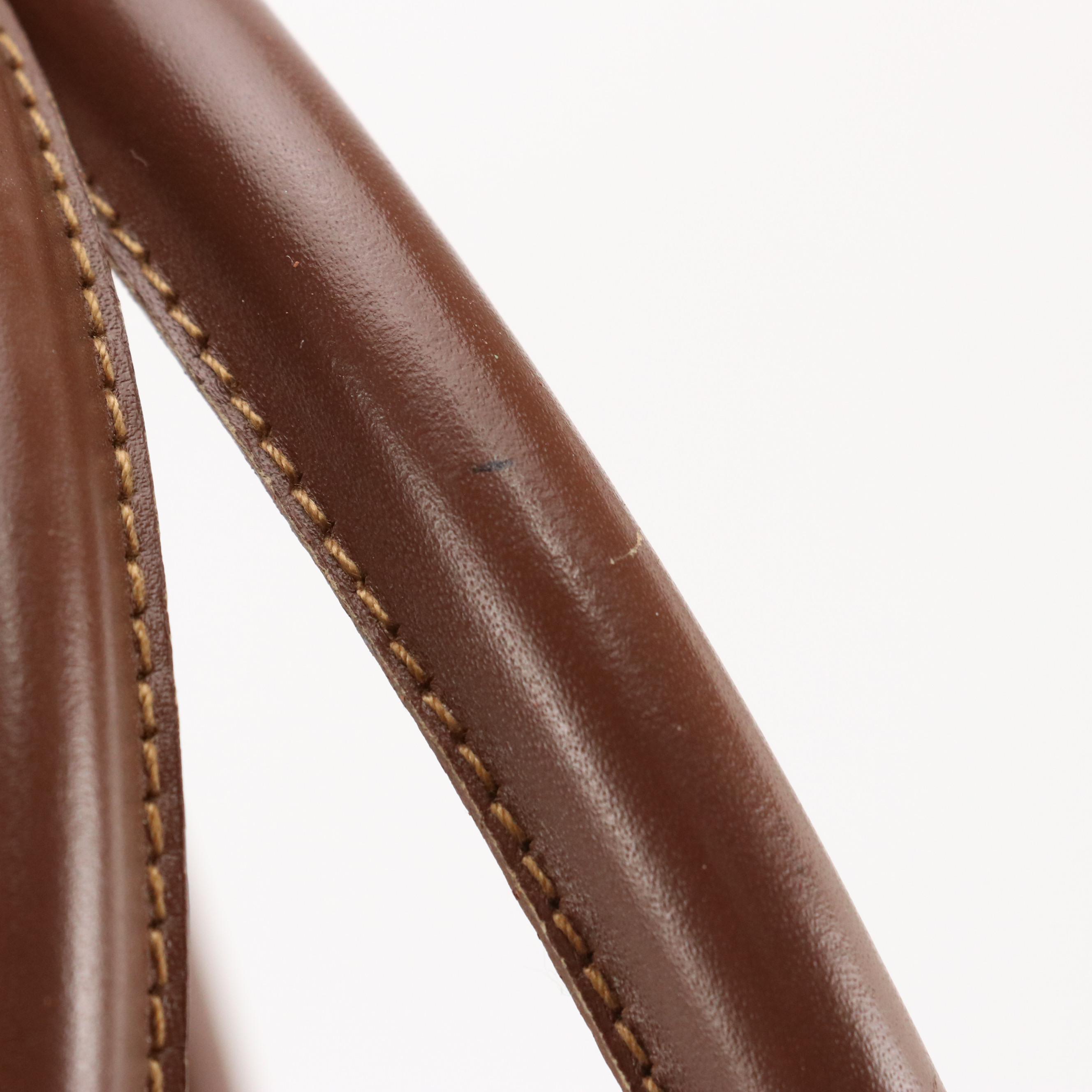 Burberrys Haymarket Check Coated Canvas and Leather Boston Bag