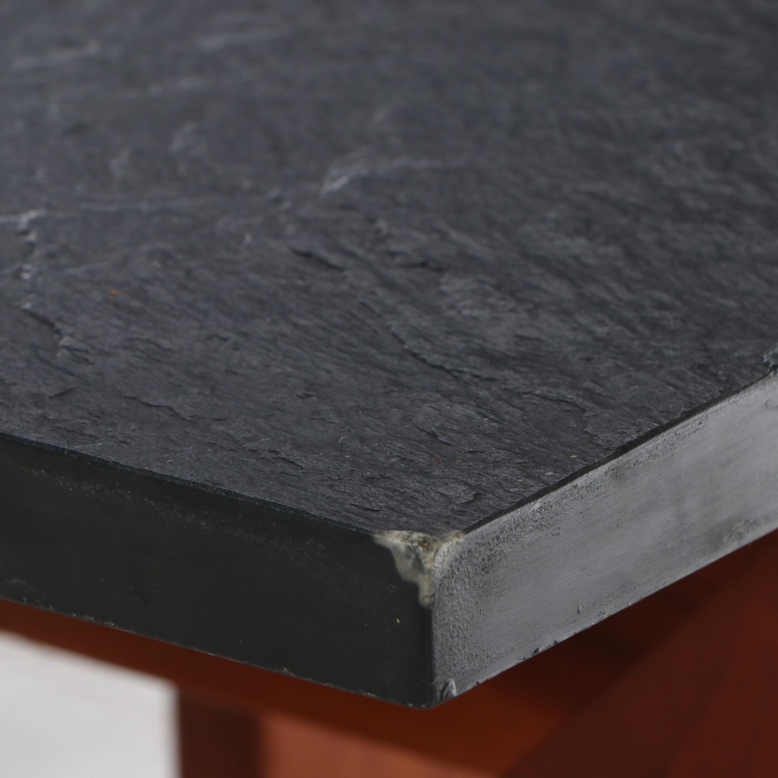 Pair of Adrian Pearsall for Craft-Associates Slate and Walnut End Tables