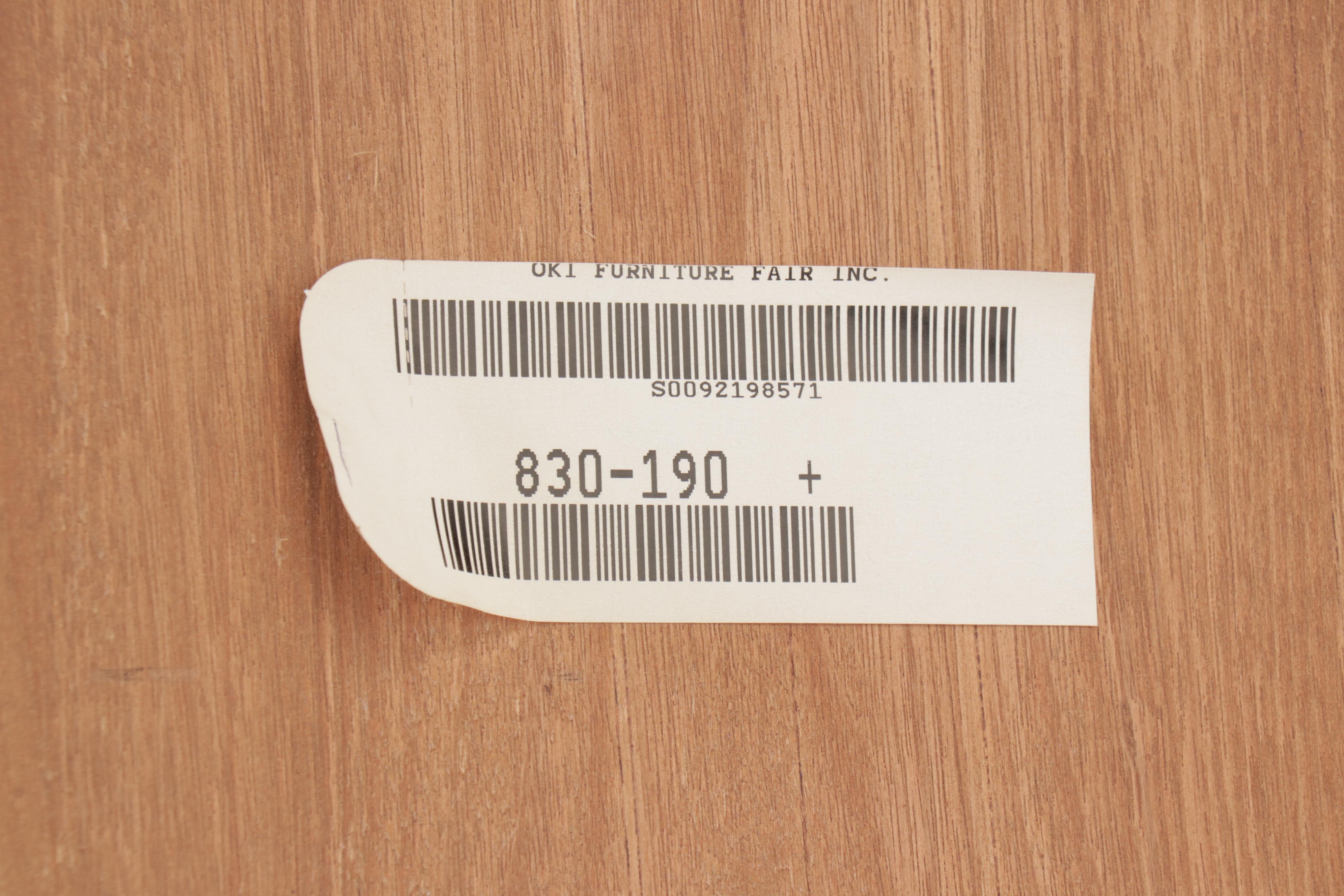 OKI Craftsman Style Cherry Finish Entertainment Cabinet