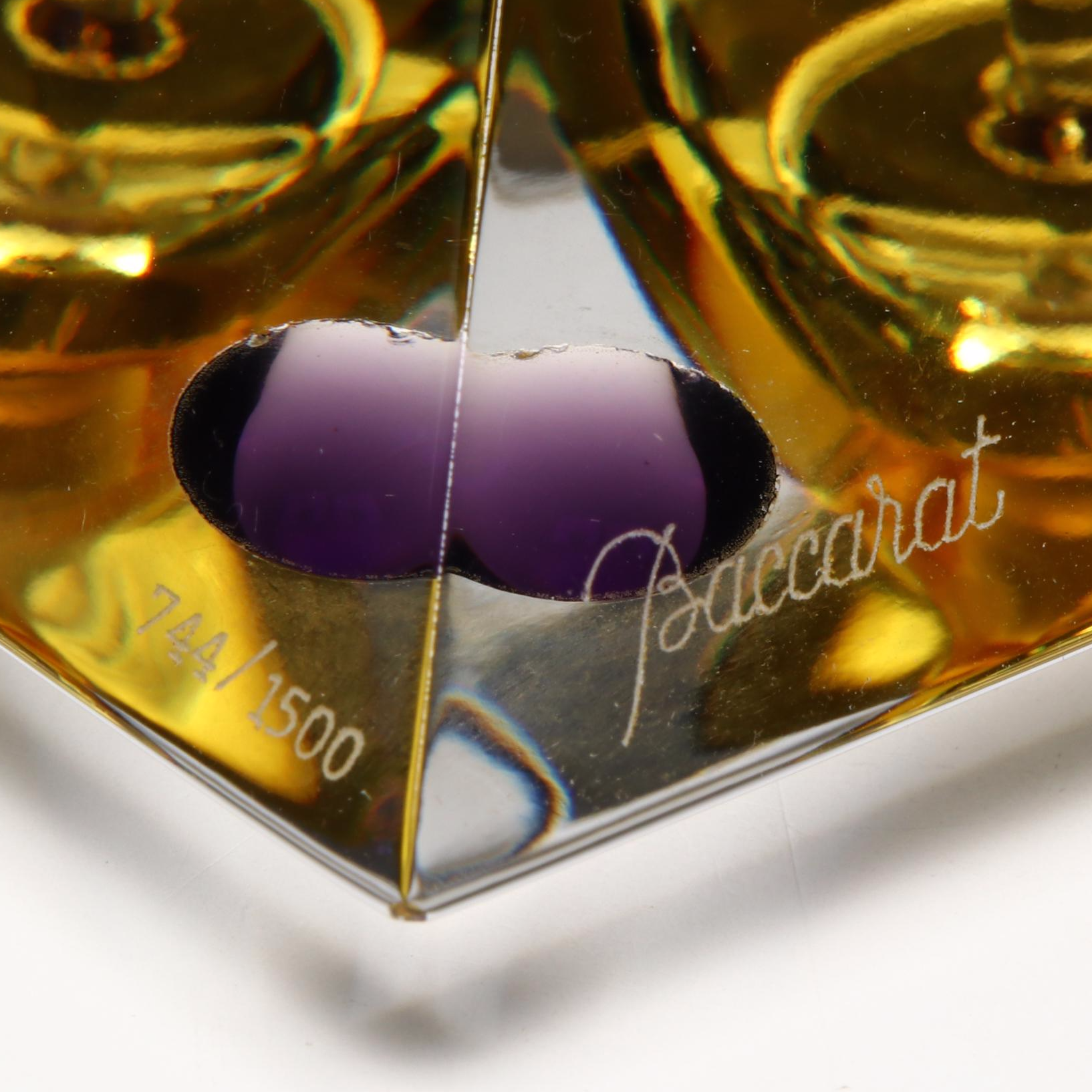 Baccarat Limited Edition "Les Larmes Sacrées de Thèbes" Crystal Perfume Bottle