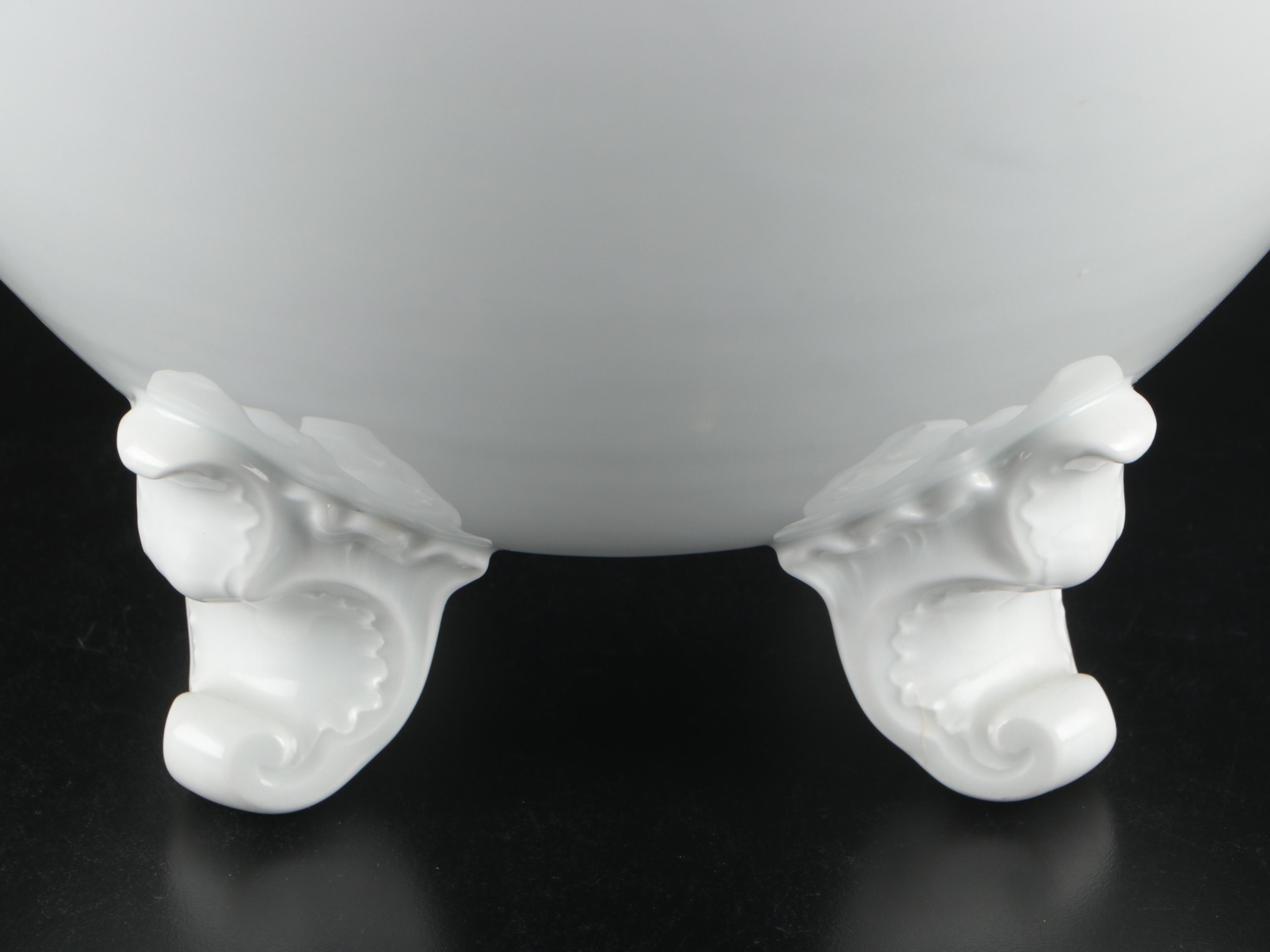 Heinrich & Co. Porcelain Lidded Vessel, 20th Century