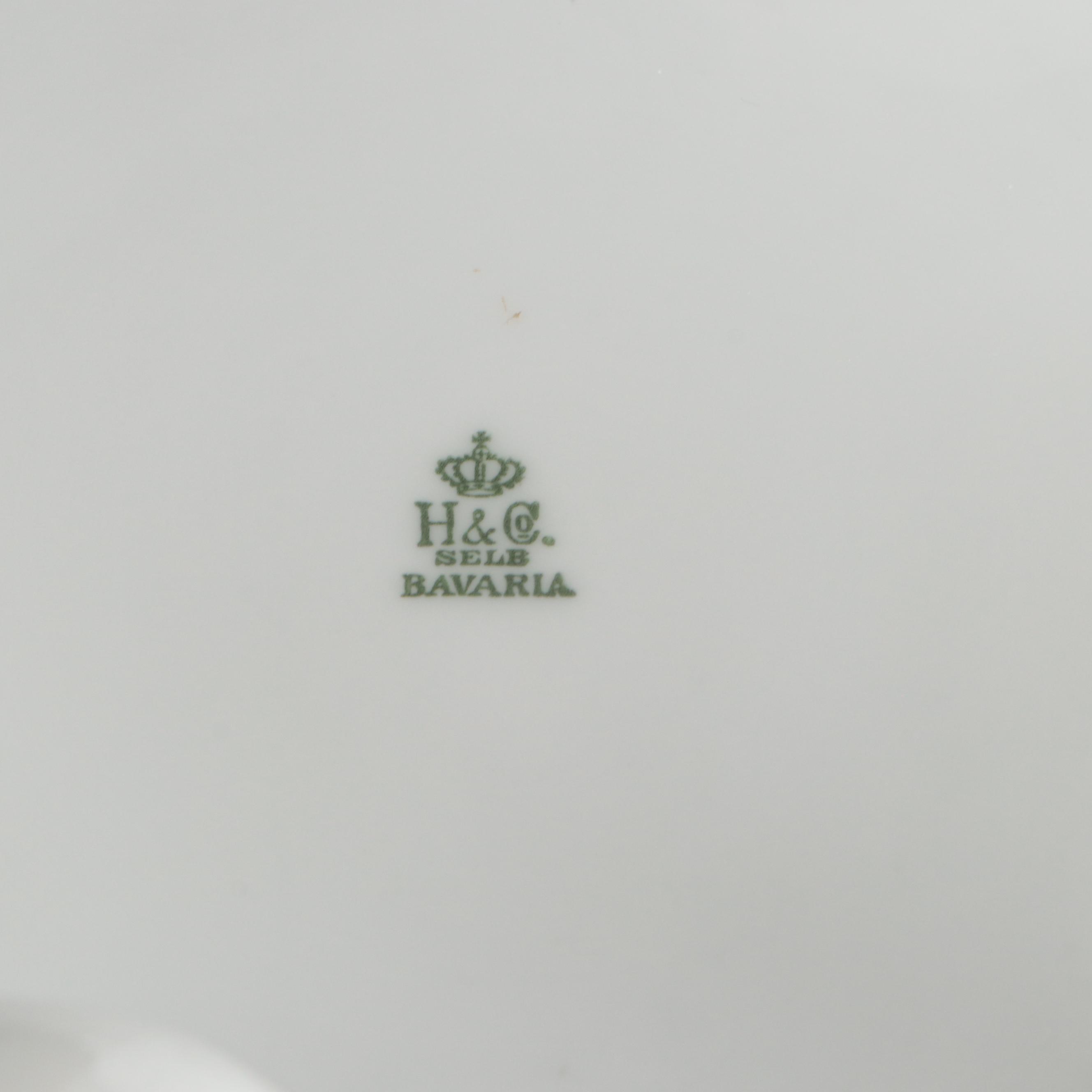 Heinrich & Co. Porcelain Lidded Vessel, 20th Century