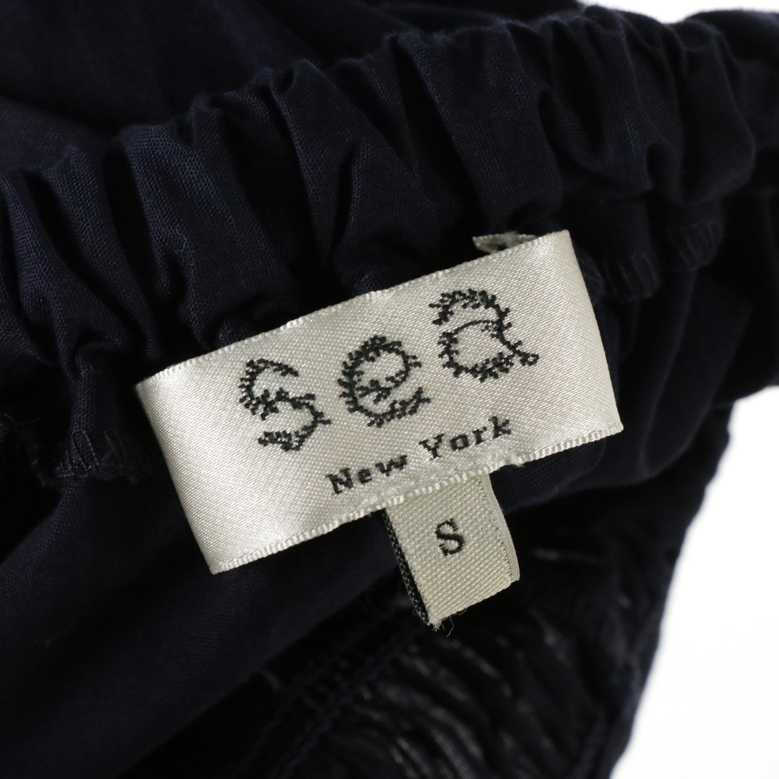 Roller Rabbit Embroidered Cotton Handkerchief Dress, Sea New York Smocked Dress