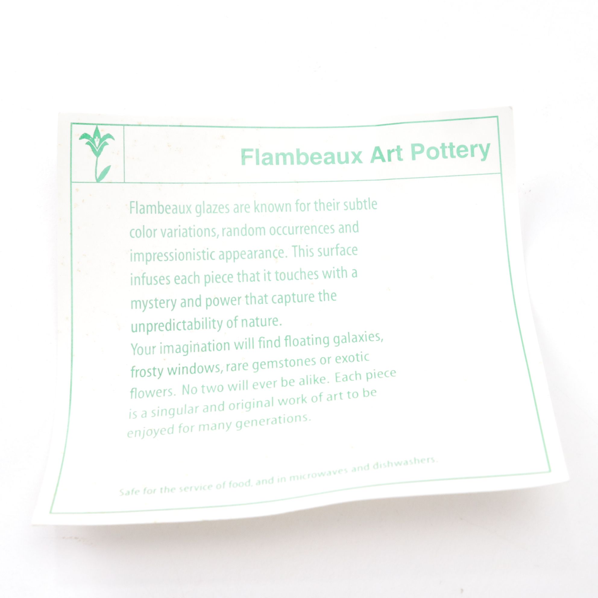 Fulper Pottery & Other Flambeaux Ceramic Flower Vases