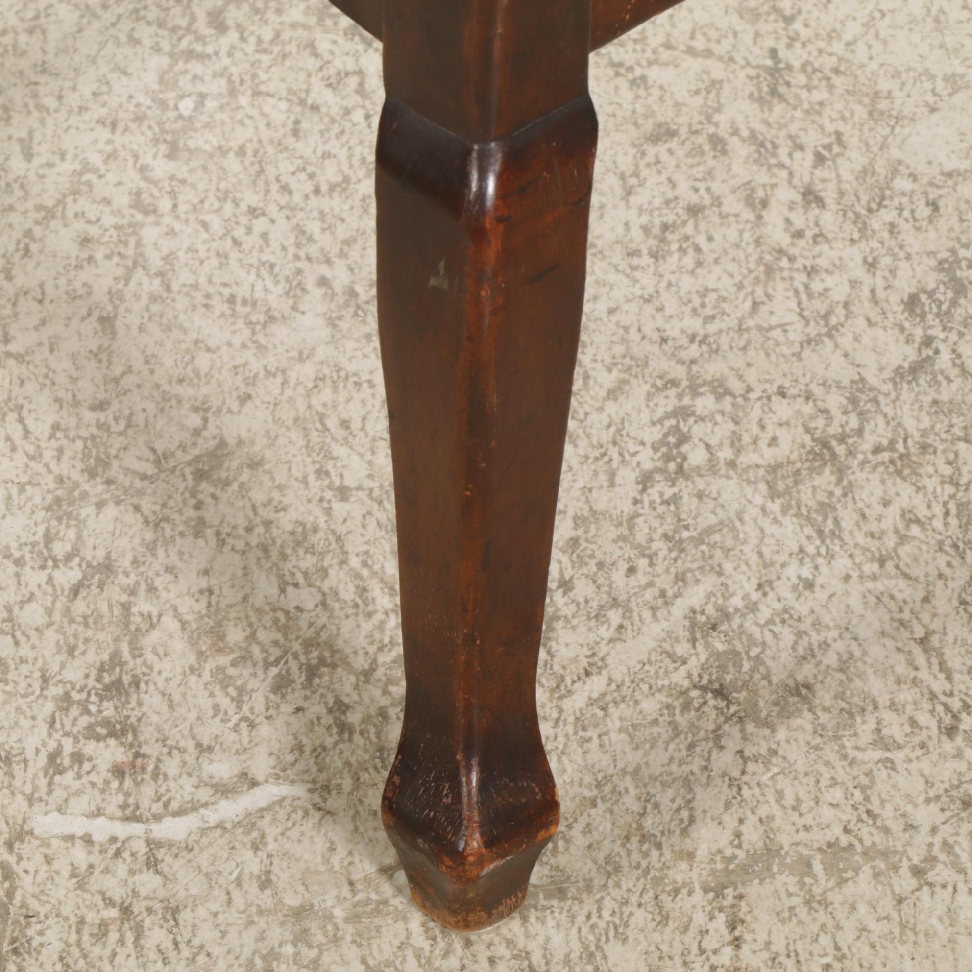 Victorian Slat-Back Settle, Early 20th Century