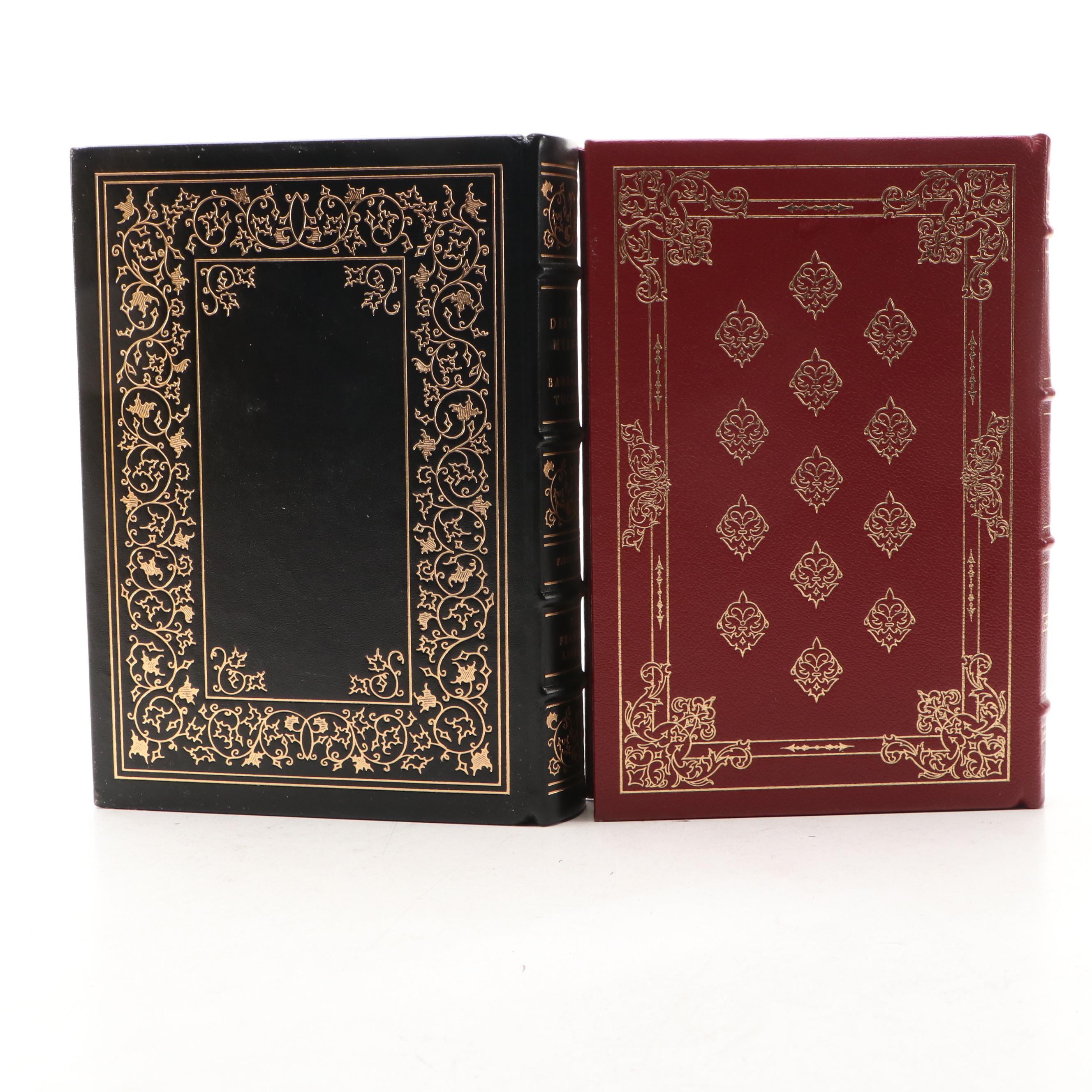 Franklin Library First Edition "A Distant Mirror" by Barbara W. Tuchman and More