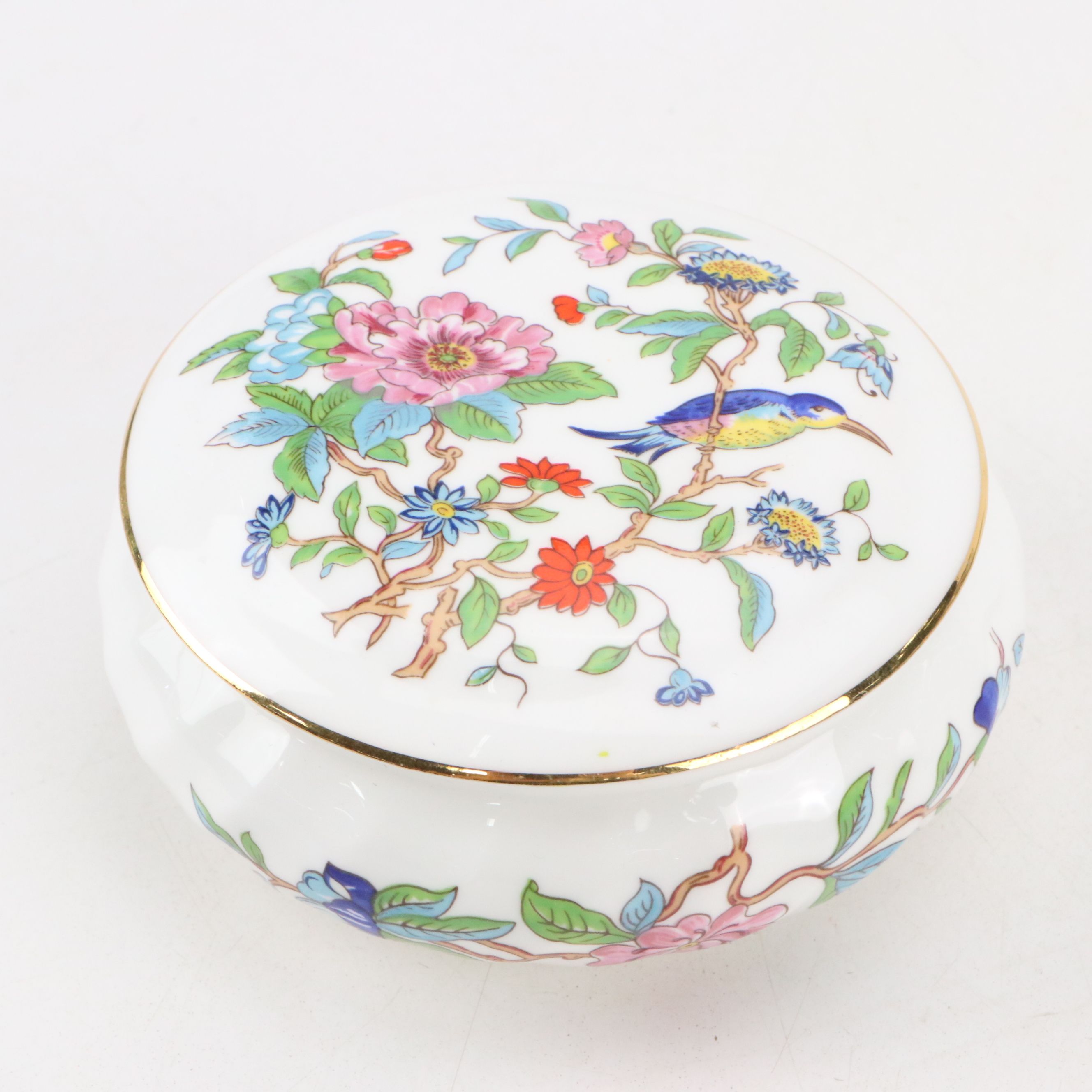 Maltese Cross and Other Napkin Rings with Porcelain Half Doll and Other Decor